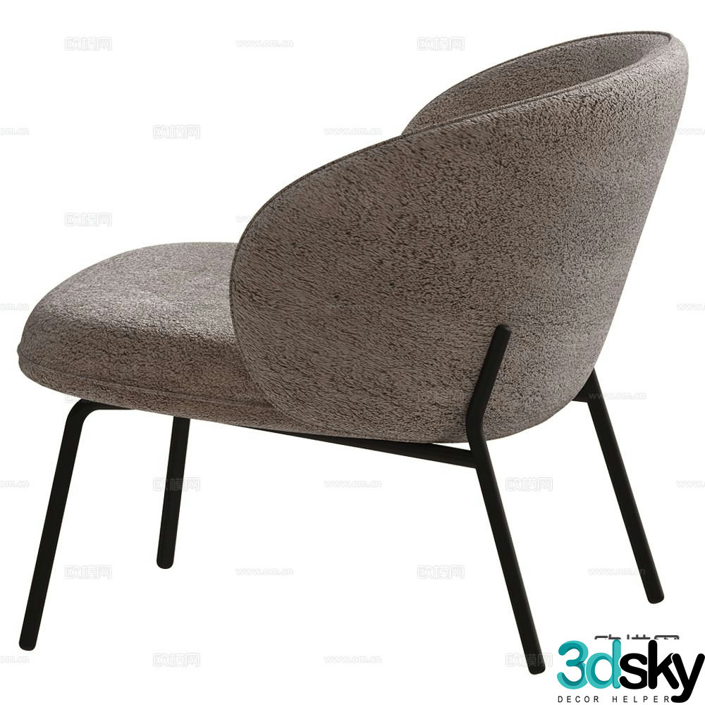 BoConcept lounge chair 3d model