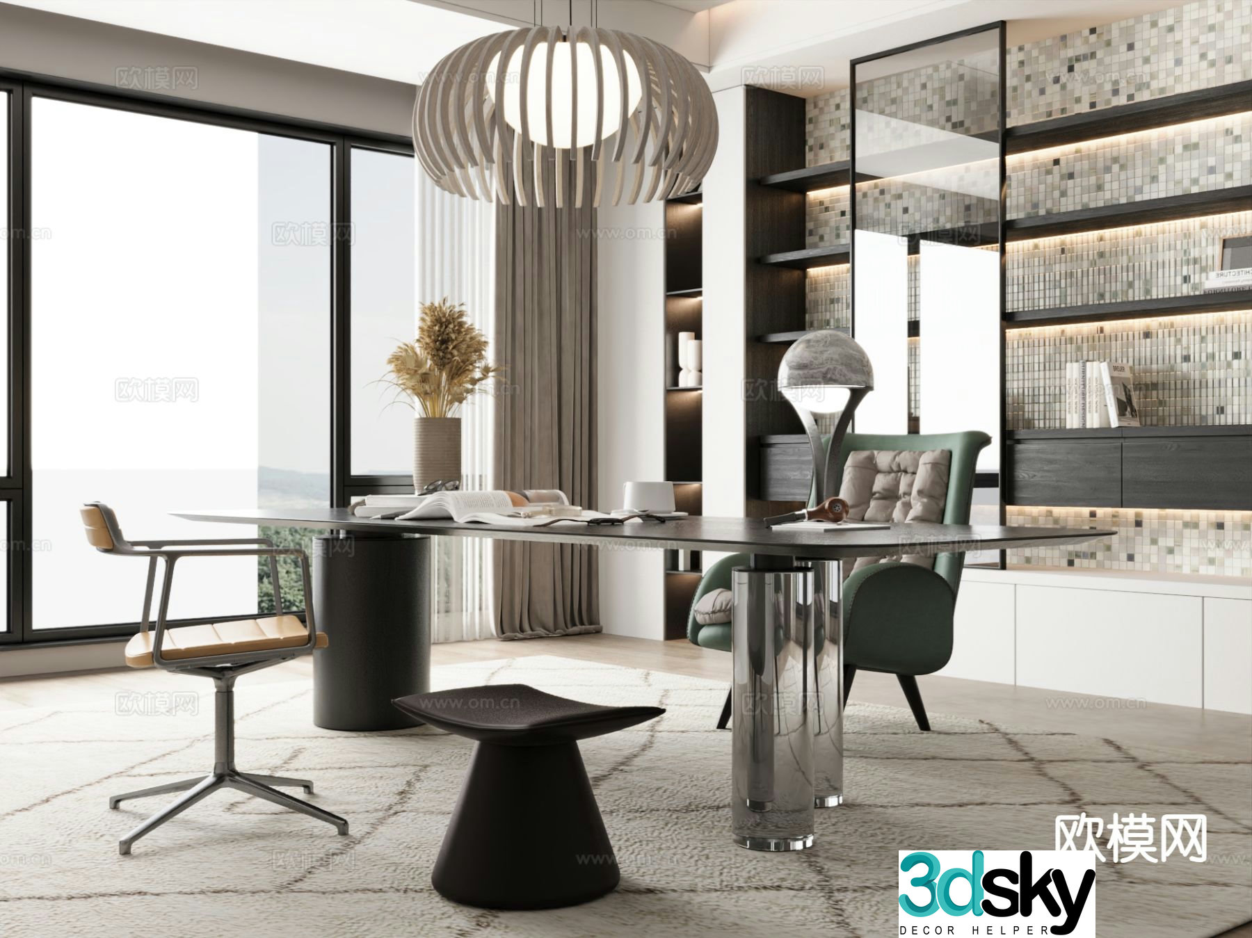 Italian study 3D model