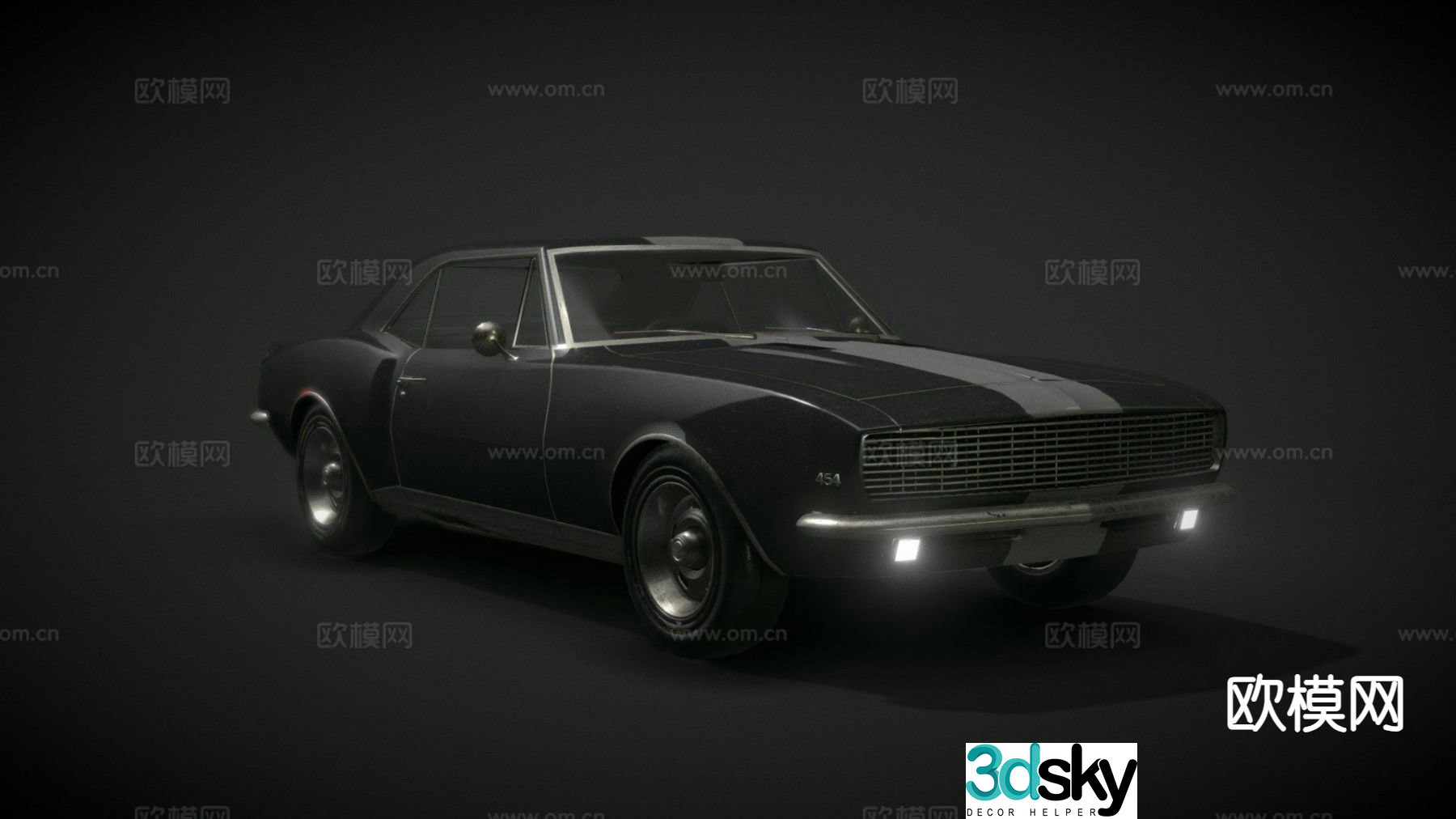 Chevrolet Camaro RS327V8 car 3d model