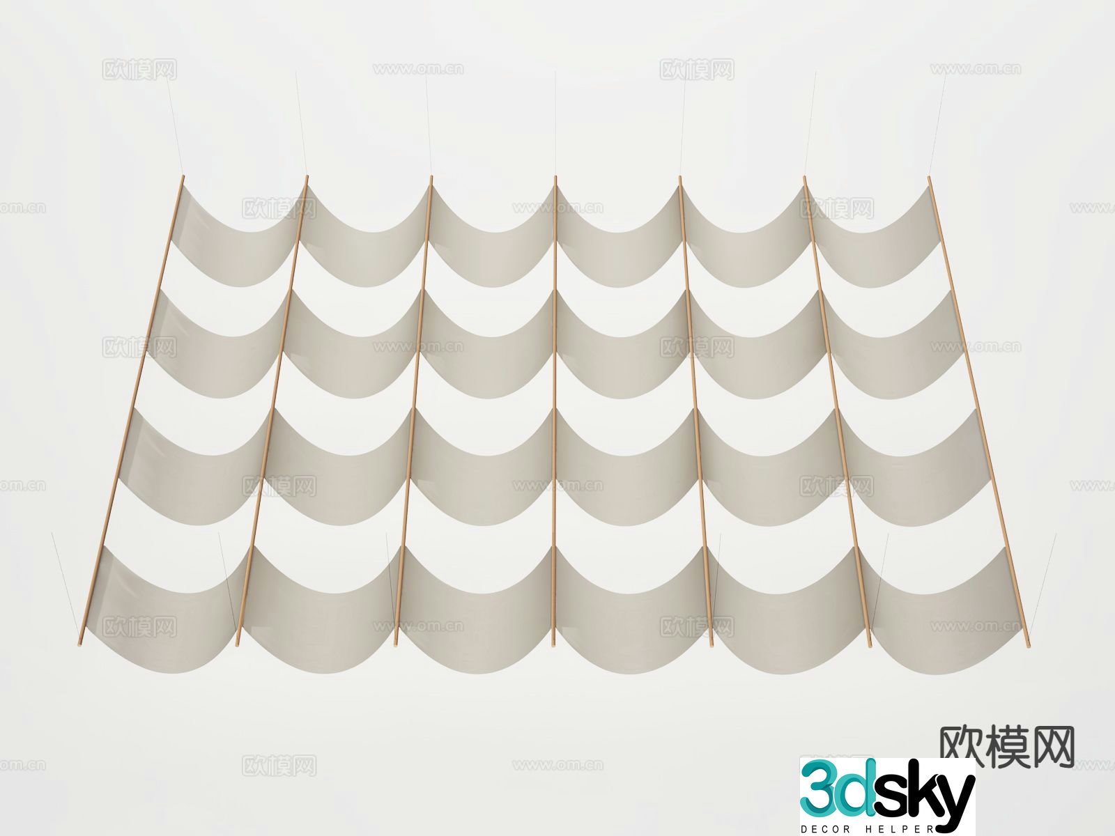 drapery 3d model