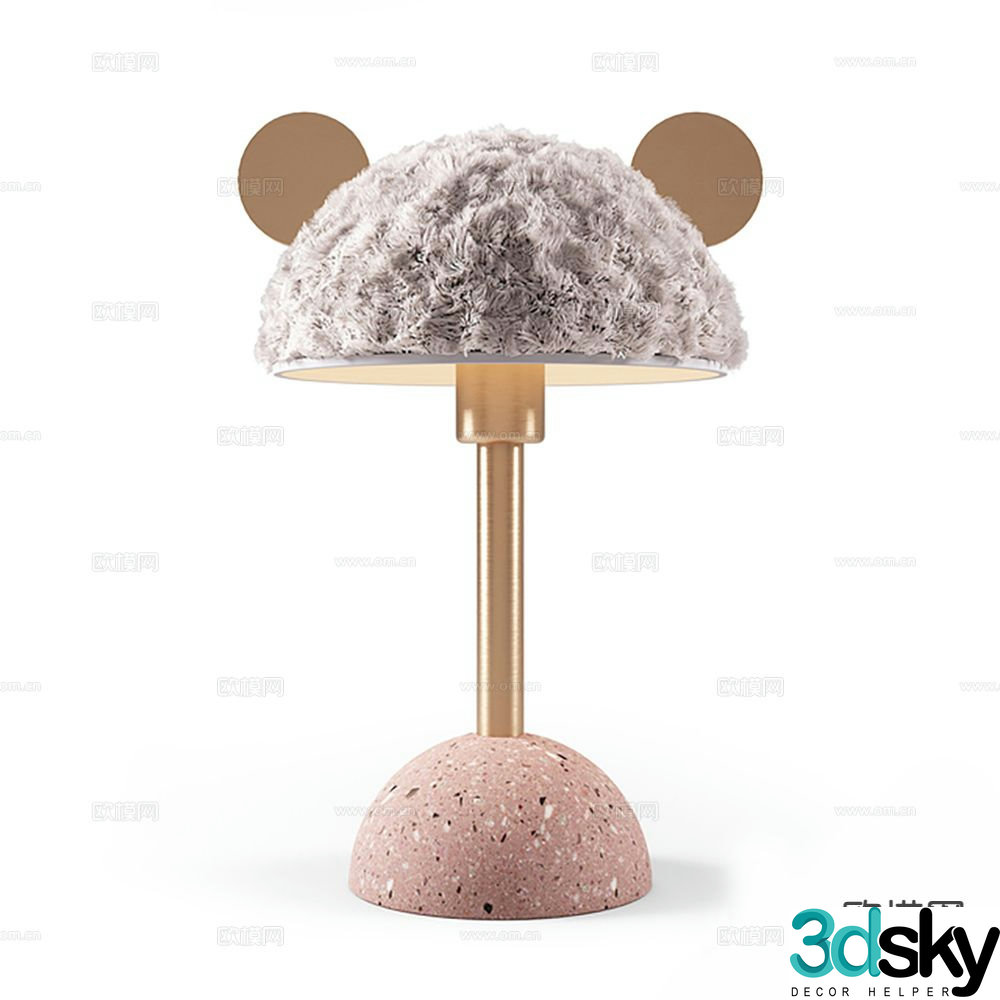 Children’s lamp cartoon desk lamp 3d model
