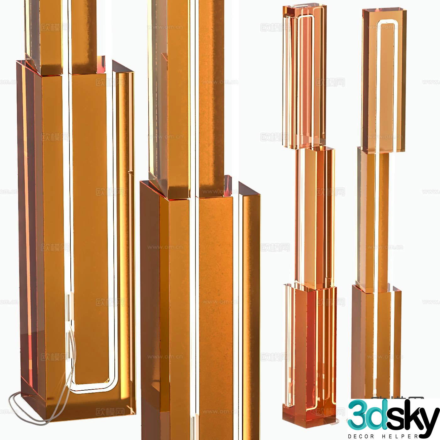 Floor lamp art lamp 3d model