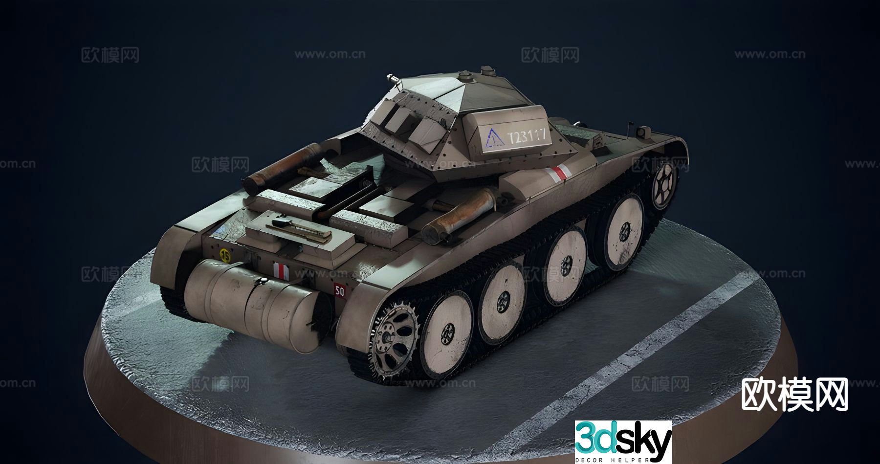 tank 3d model