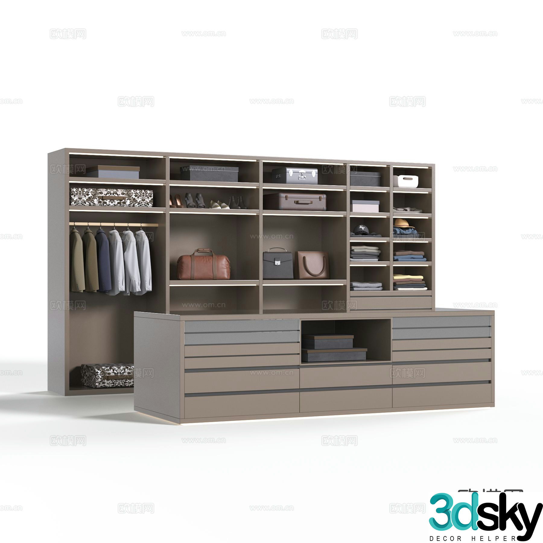 Wardrobe Wardrobe 3d model