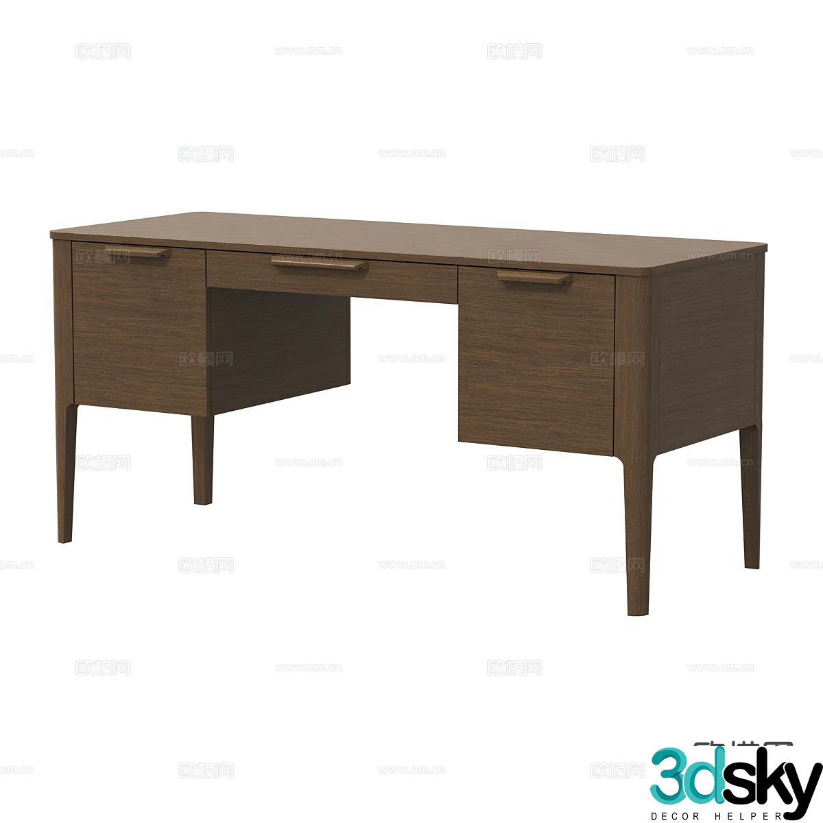 Nordic desk desk 3d model