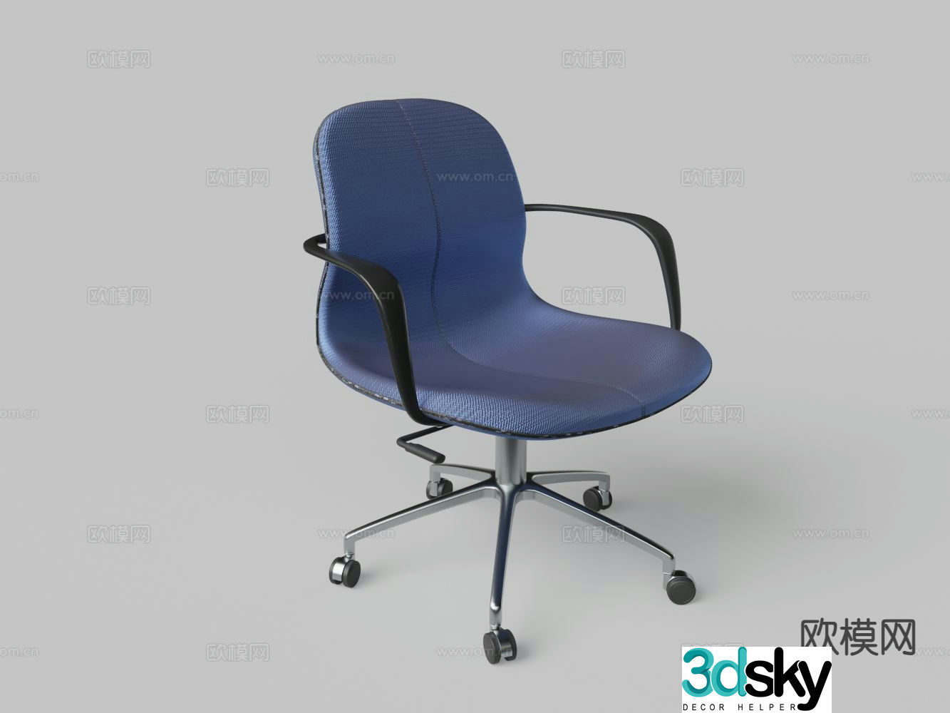 Modern office chair computer chair 3d model