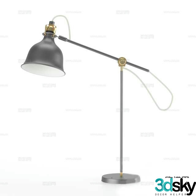 Reading lamp desktop lamp 3d model
