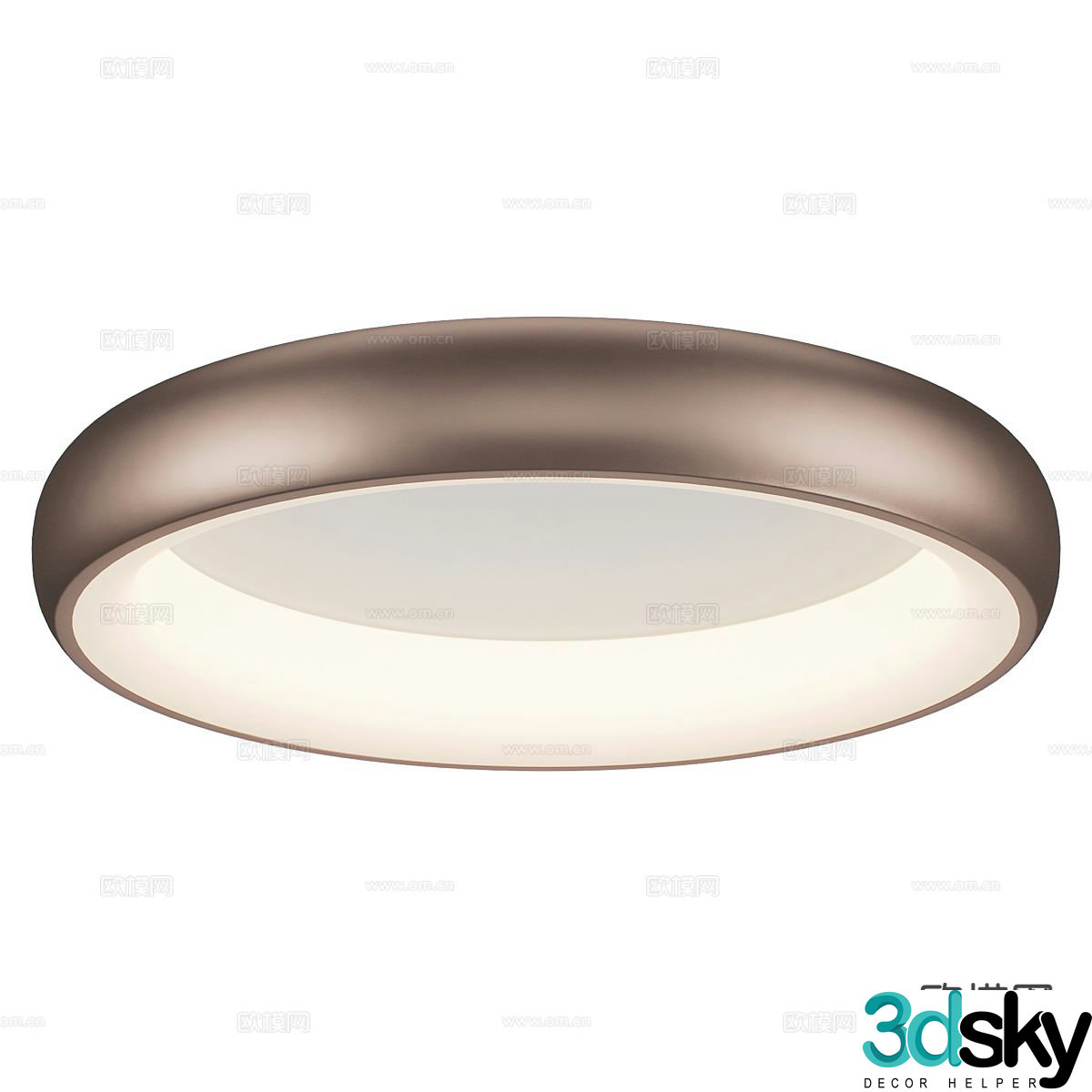 Simple ceiling lamp round ceiling lamp 3d model