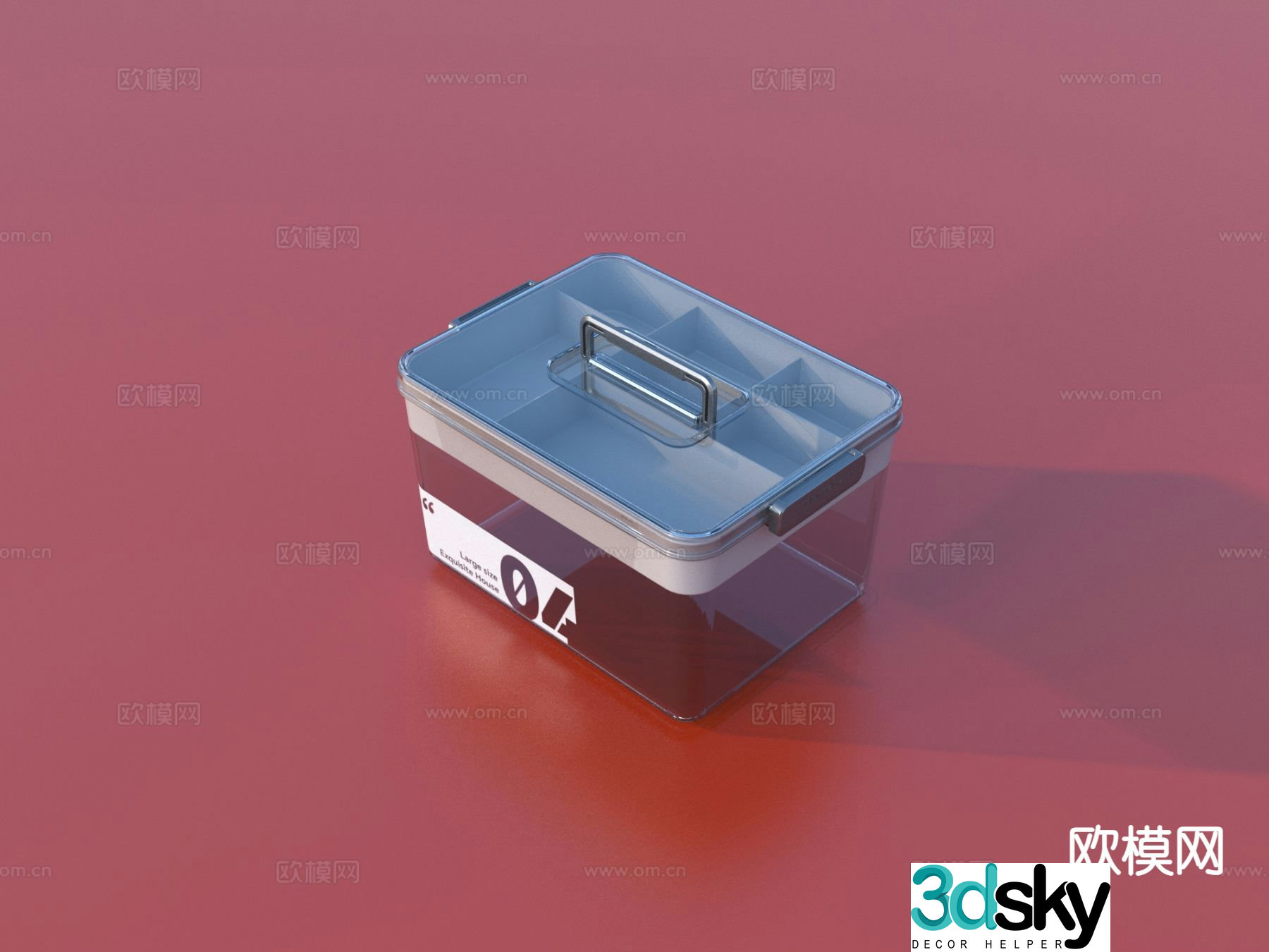 Storage box storage box 3d model
