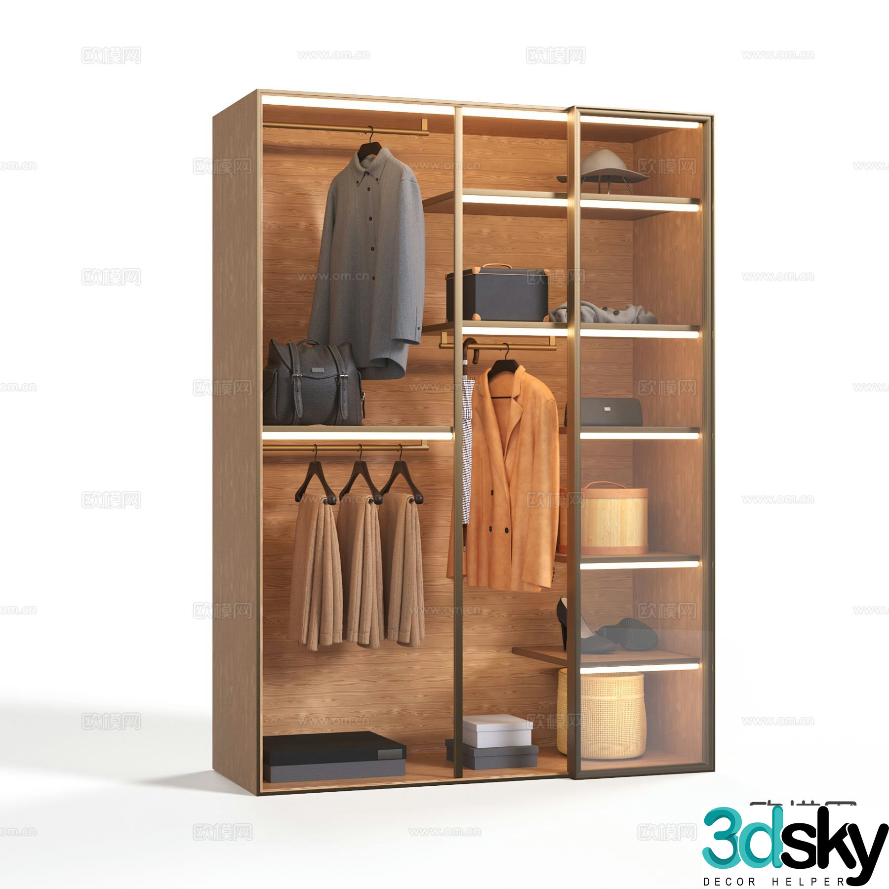 Wardrobe Wardrobe 3d model