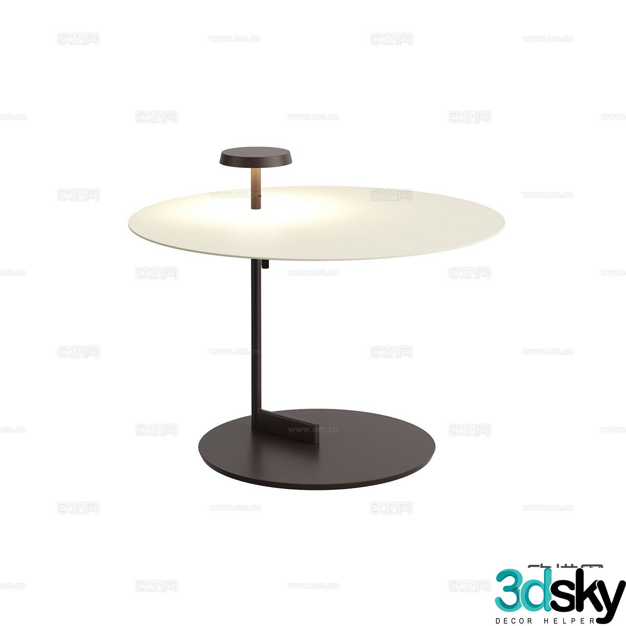Italian minimalist table lamp lamp lighting 3d model