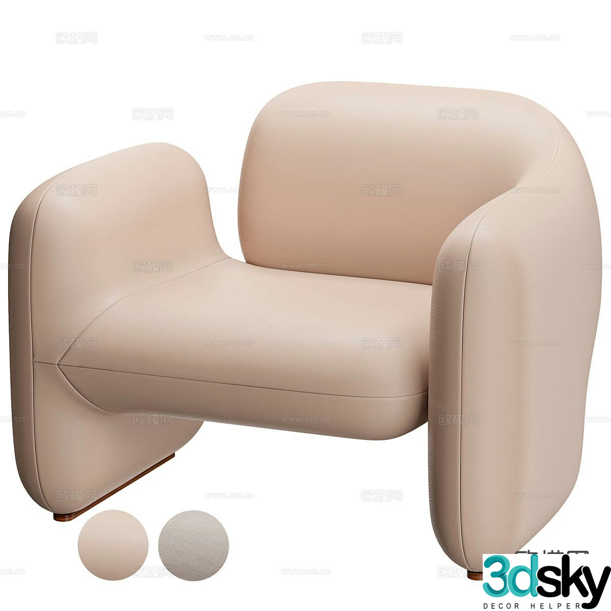 Modern chair sofa chair 3d model
