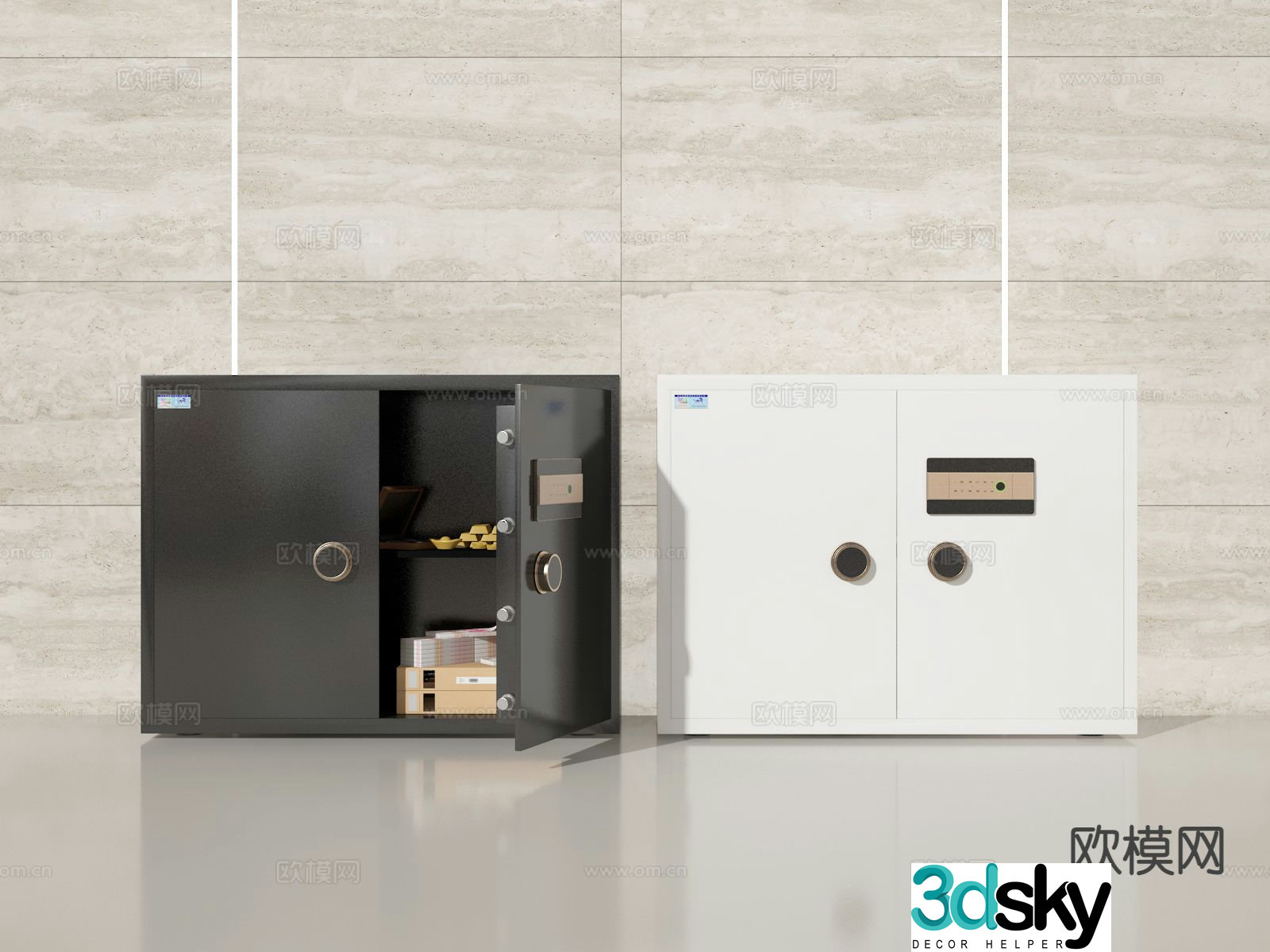 safe safe 3d model