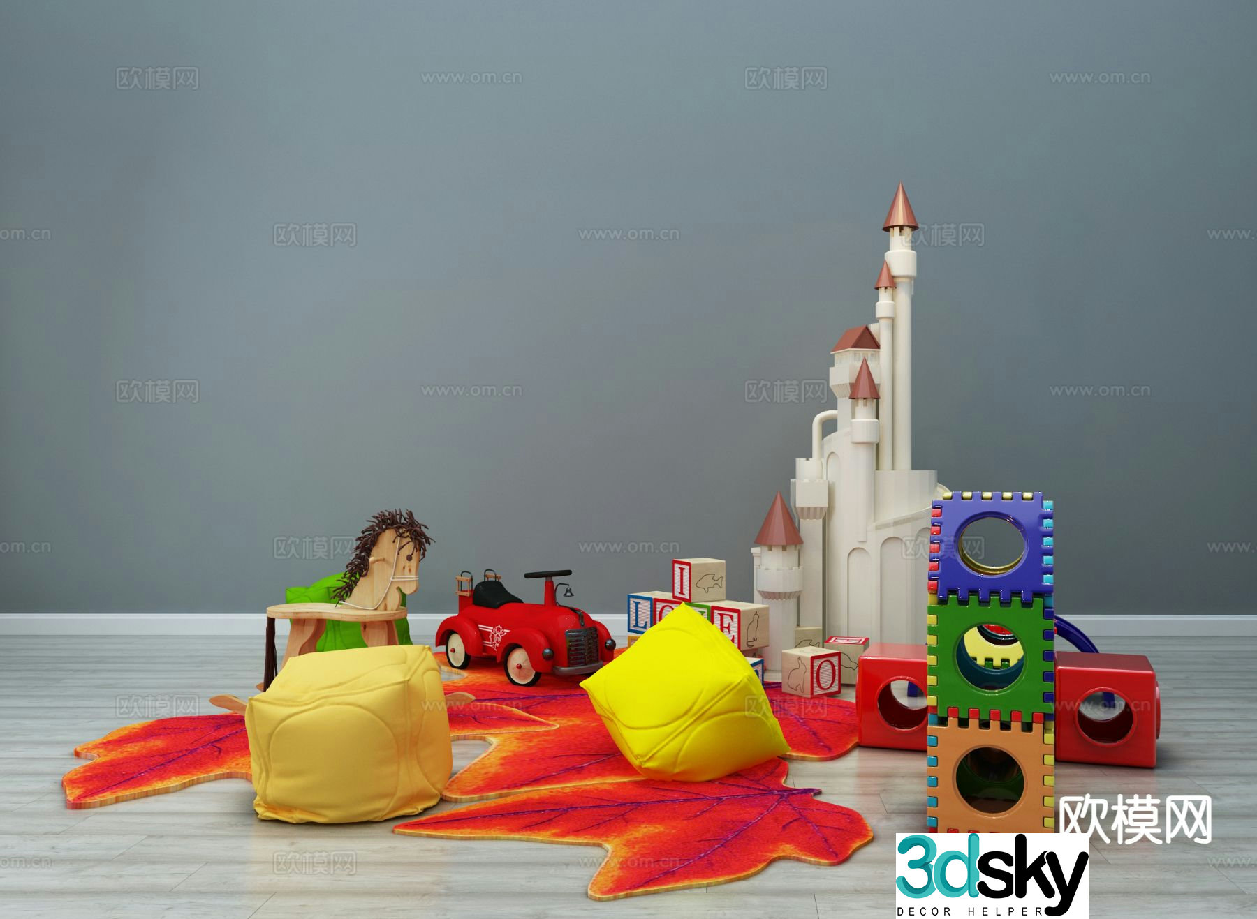 Children’s toys 3d model