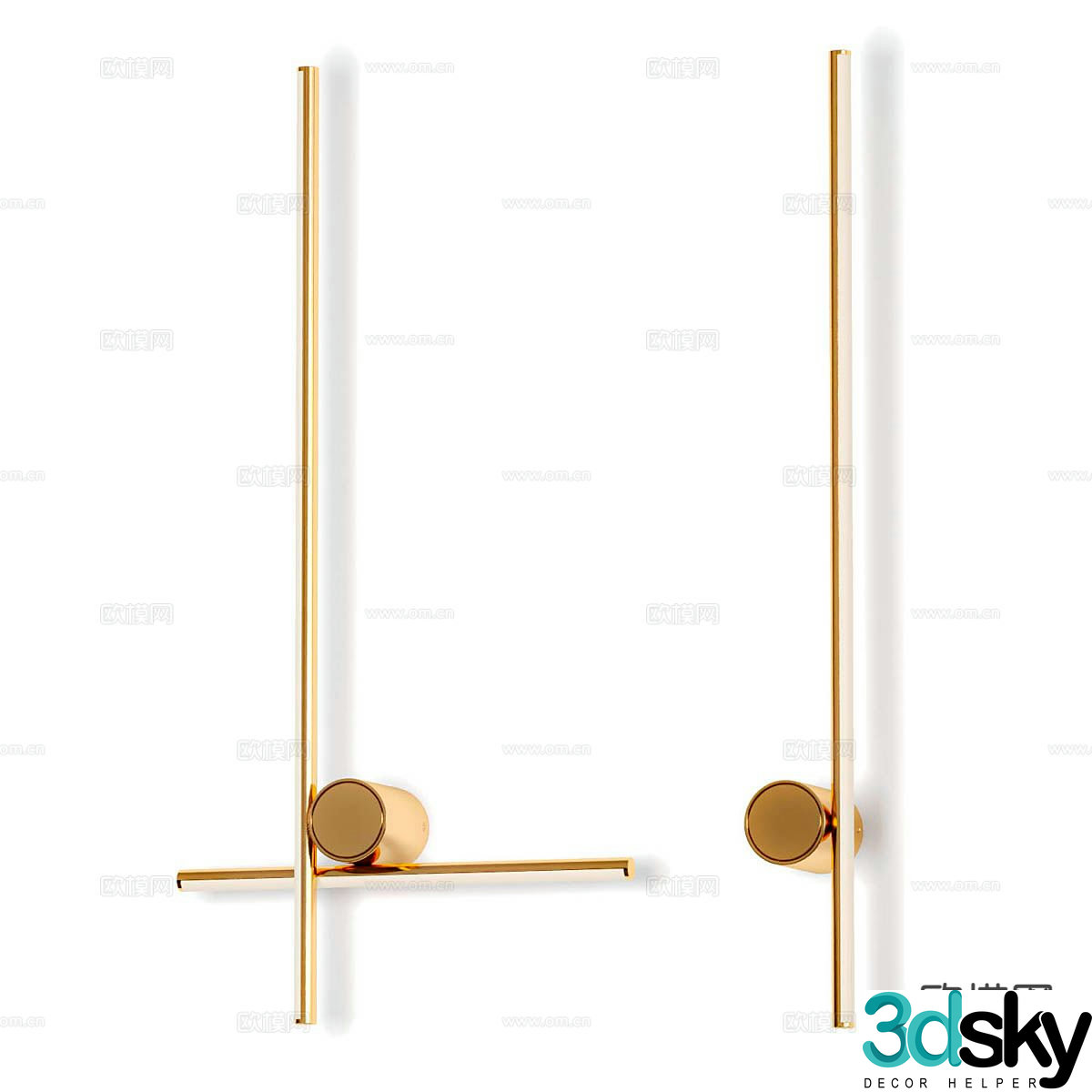 wall lamp 3d model
