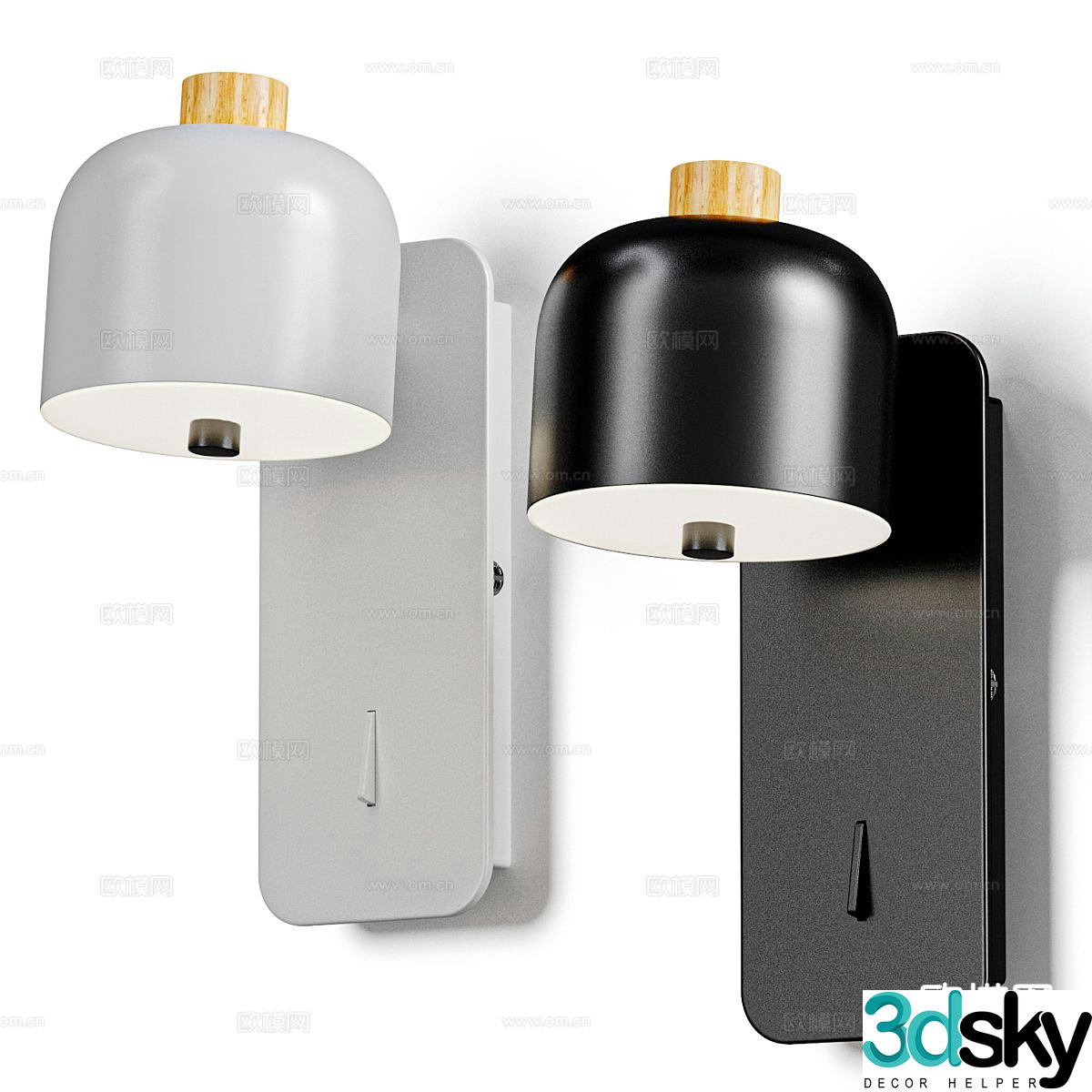 wall lamp 3d model