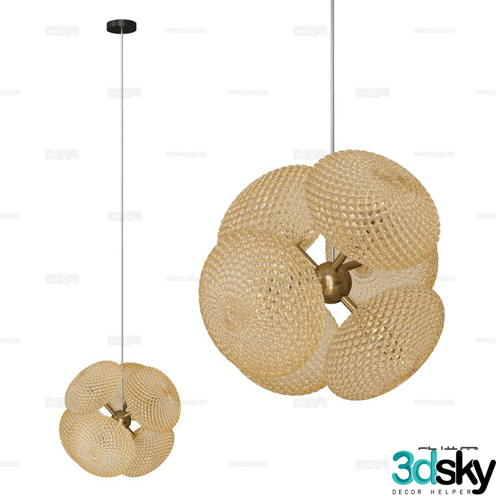 Stilfort Italian luxury chandelier 3D model