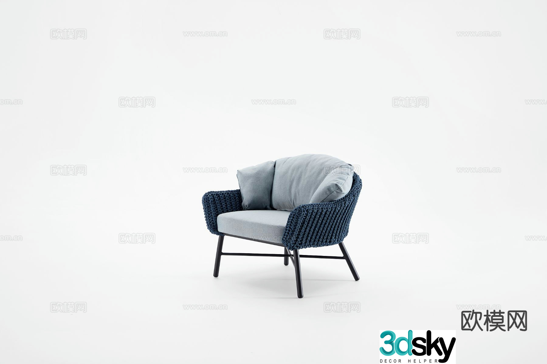 Modern chair sofa chair 3d model