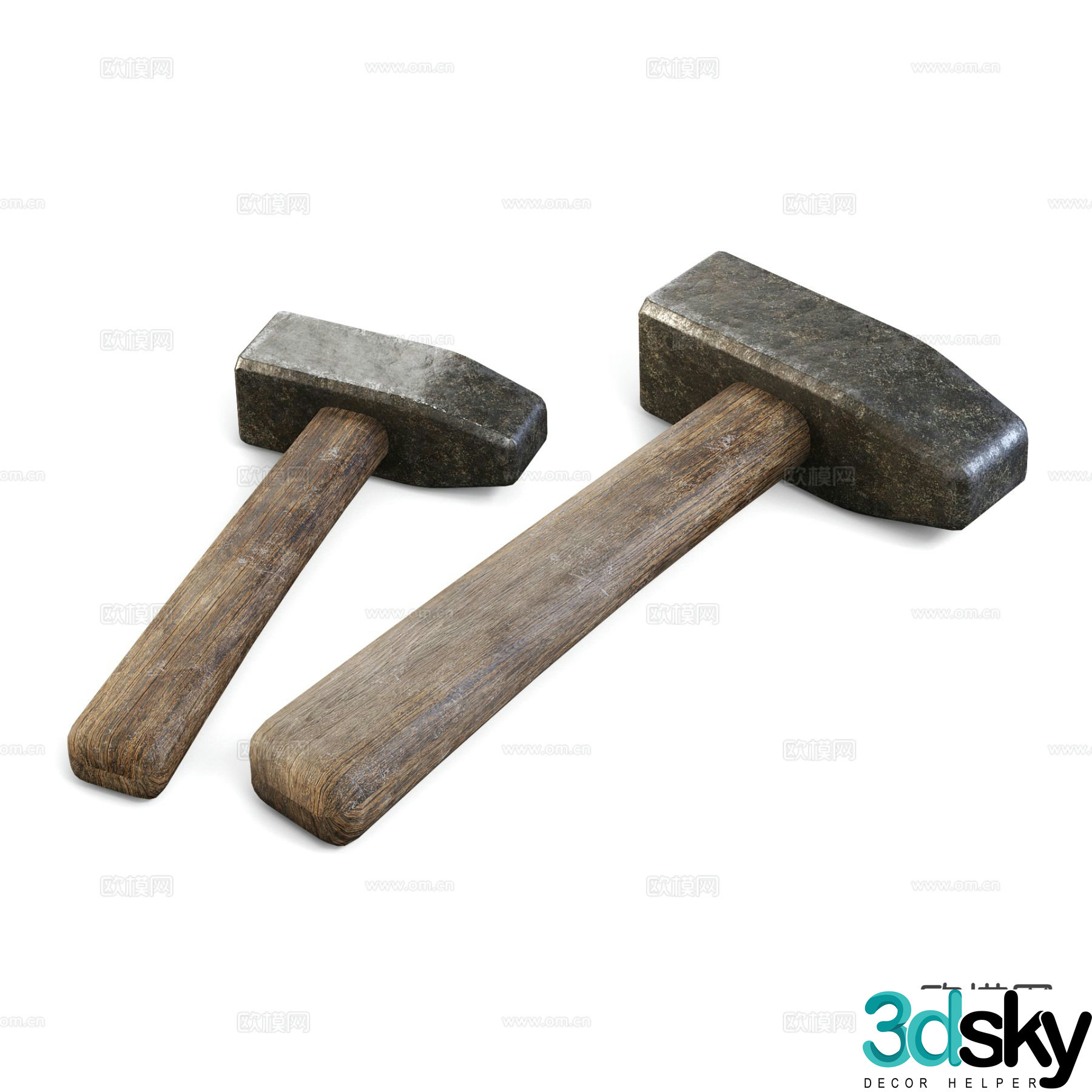 hammer hardware tool hammer 3d model