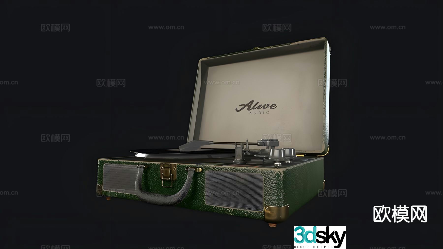 retro player 3d model