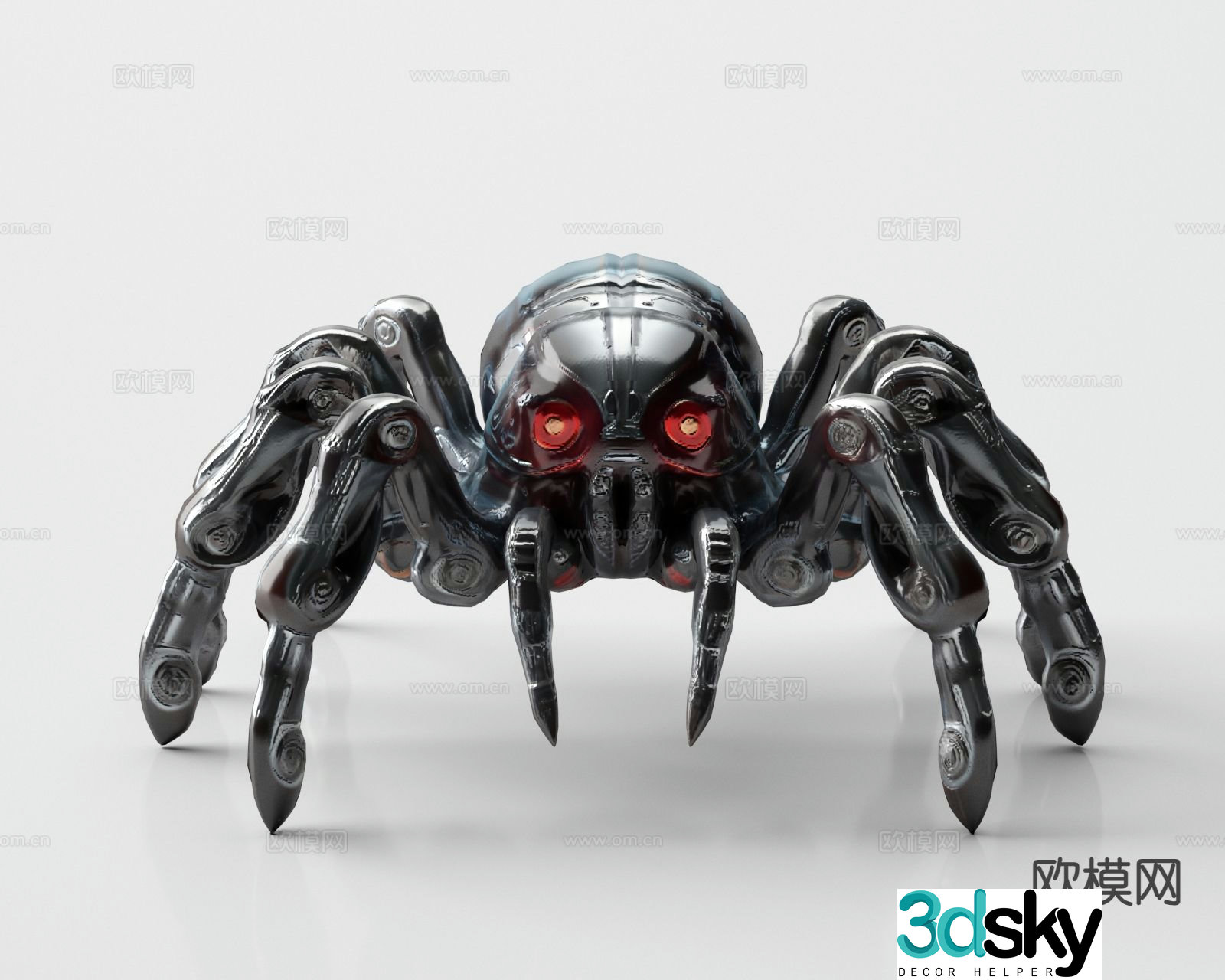 Robot spider Mechanical spider 3d model