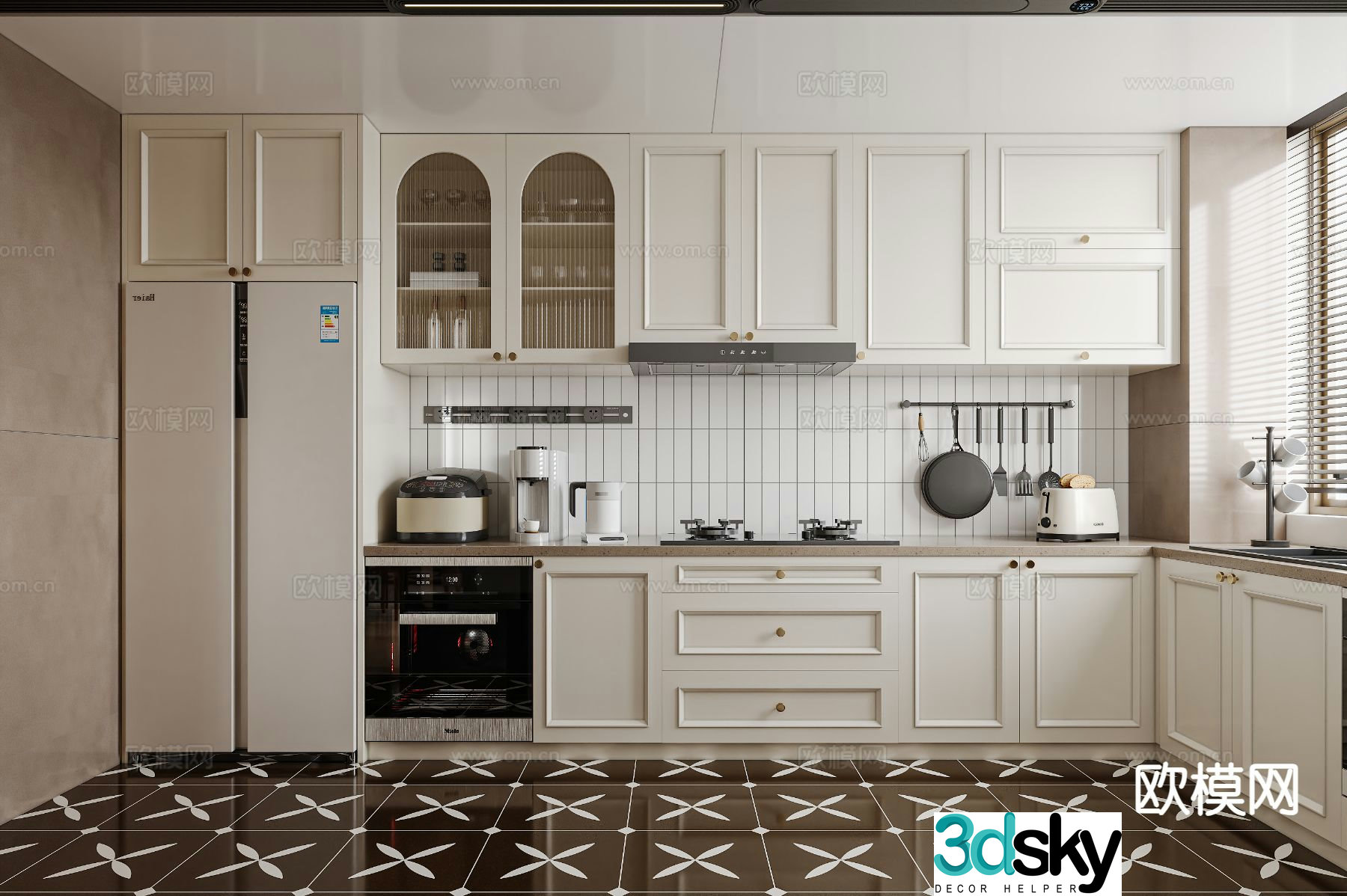 French kitchen 3d model