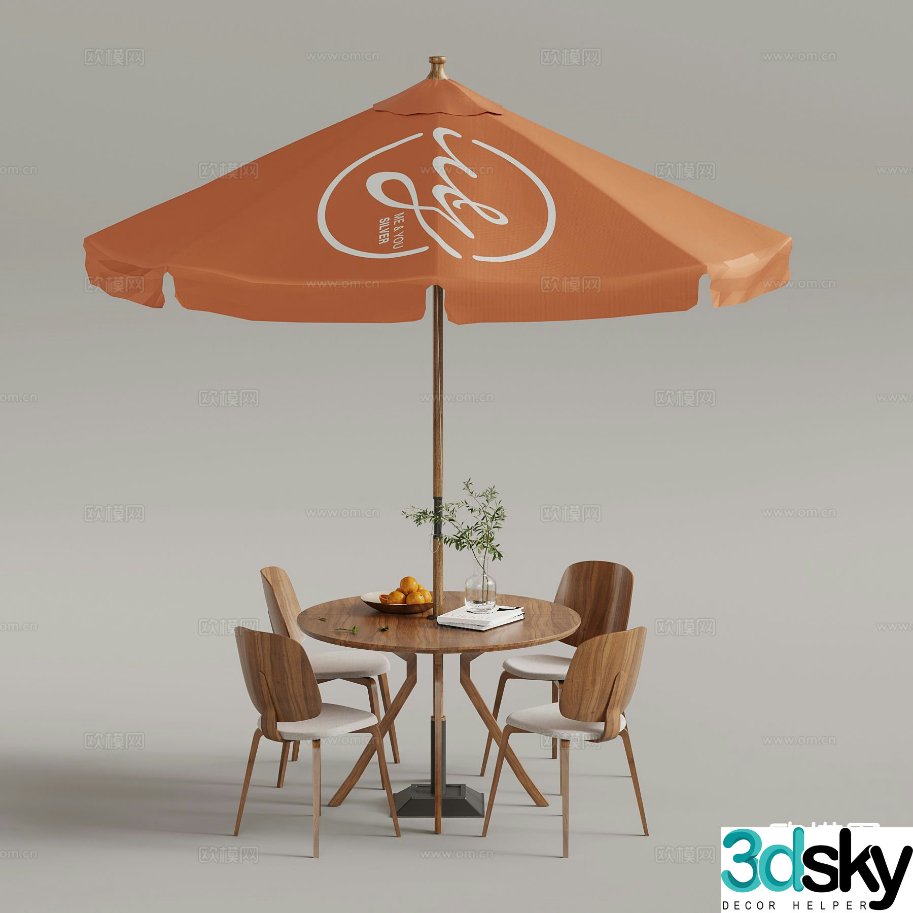 Outdoor tables and chairs camping tables and chairs 3d model