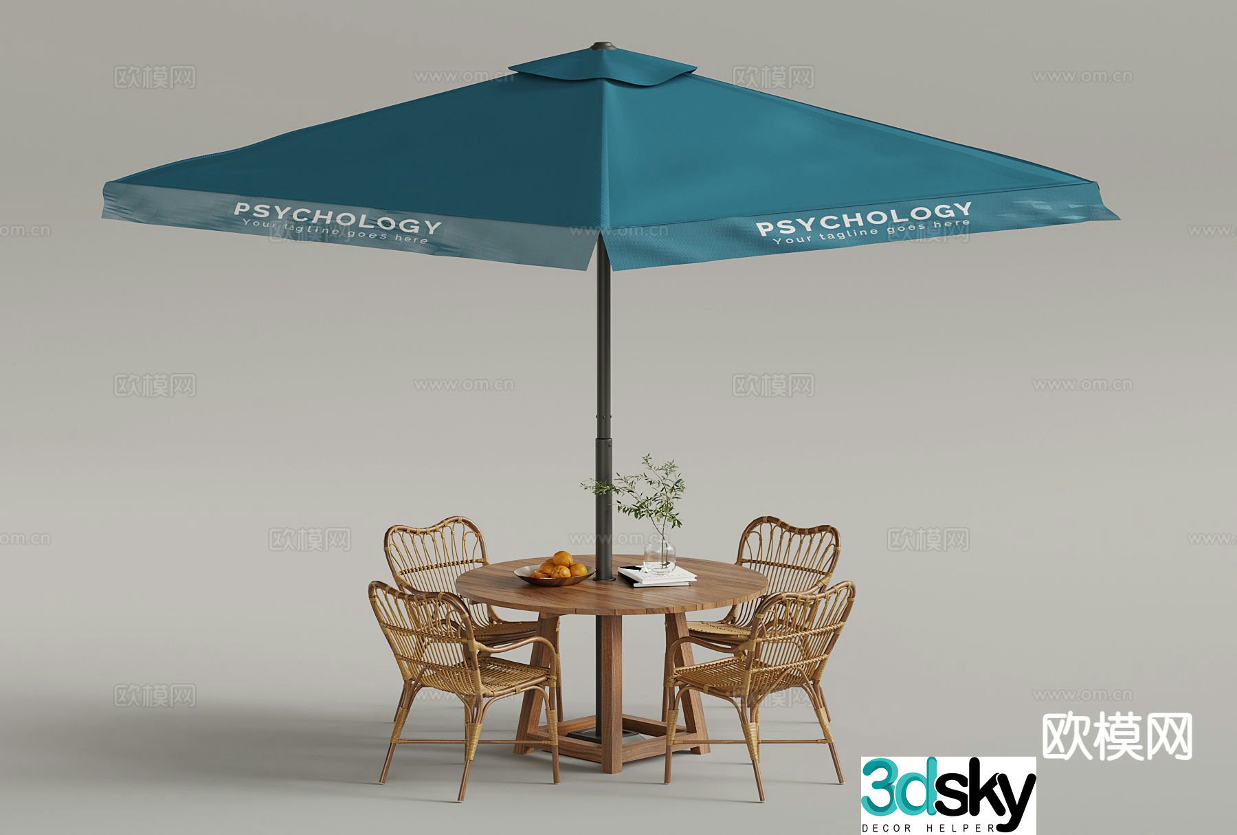 Outdoor tables and chairs camping tables and chairs 3d model
