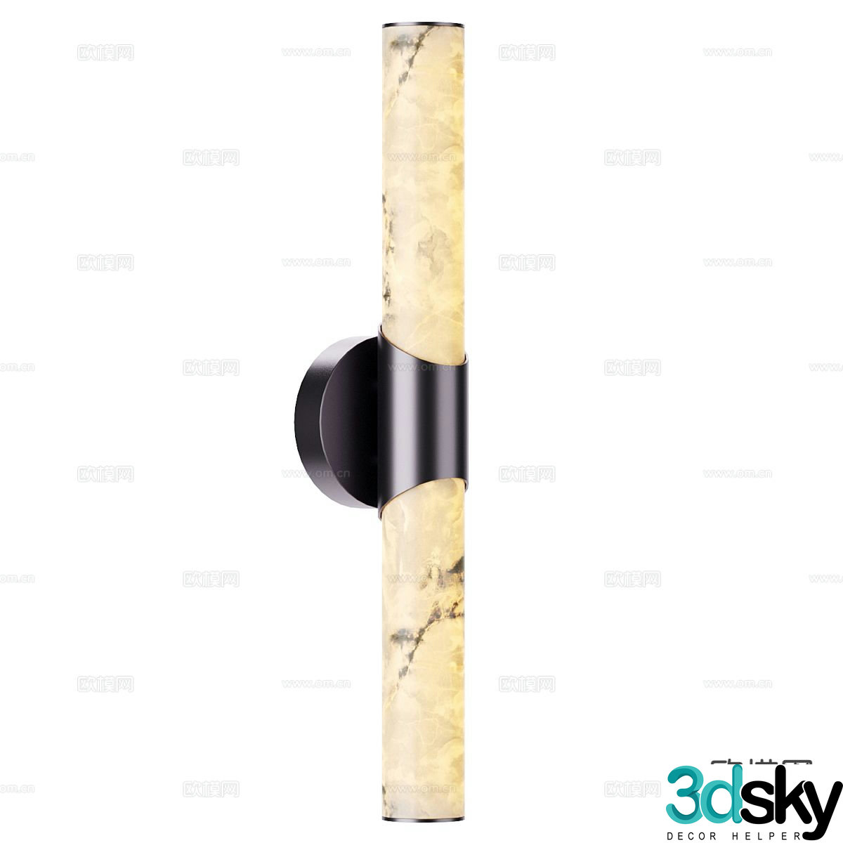 Light luxury wall lamp dining room wall lamp 3d model