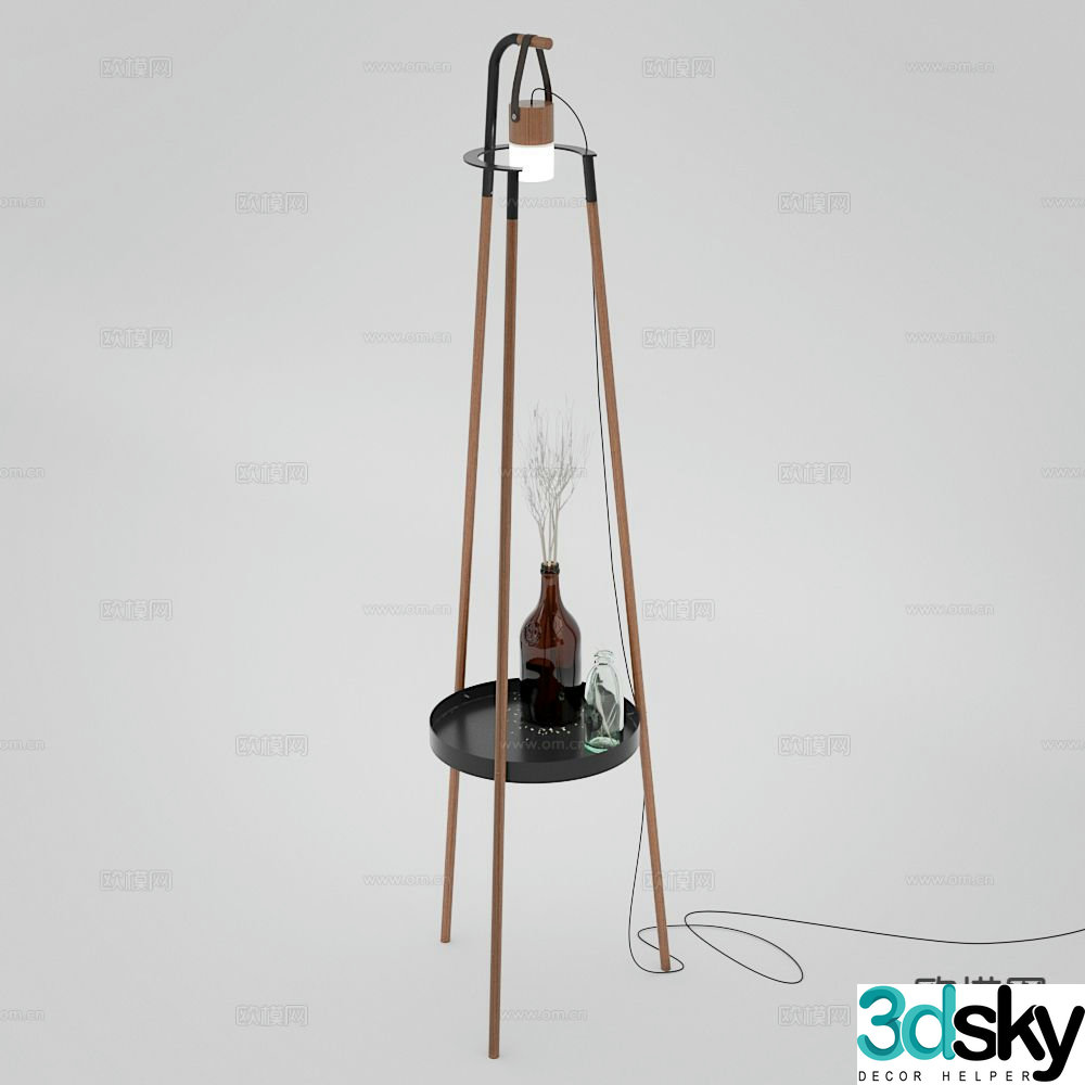 Creative floor lamp artistic floor lamp 3d model