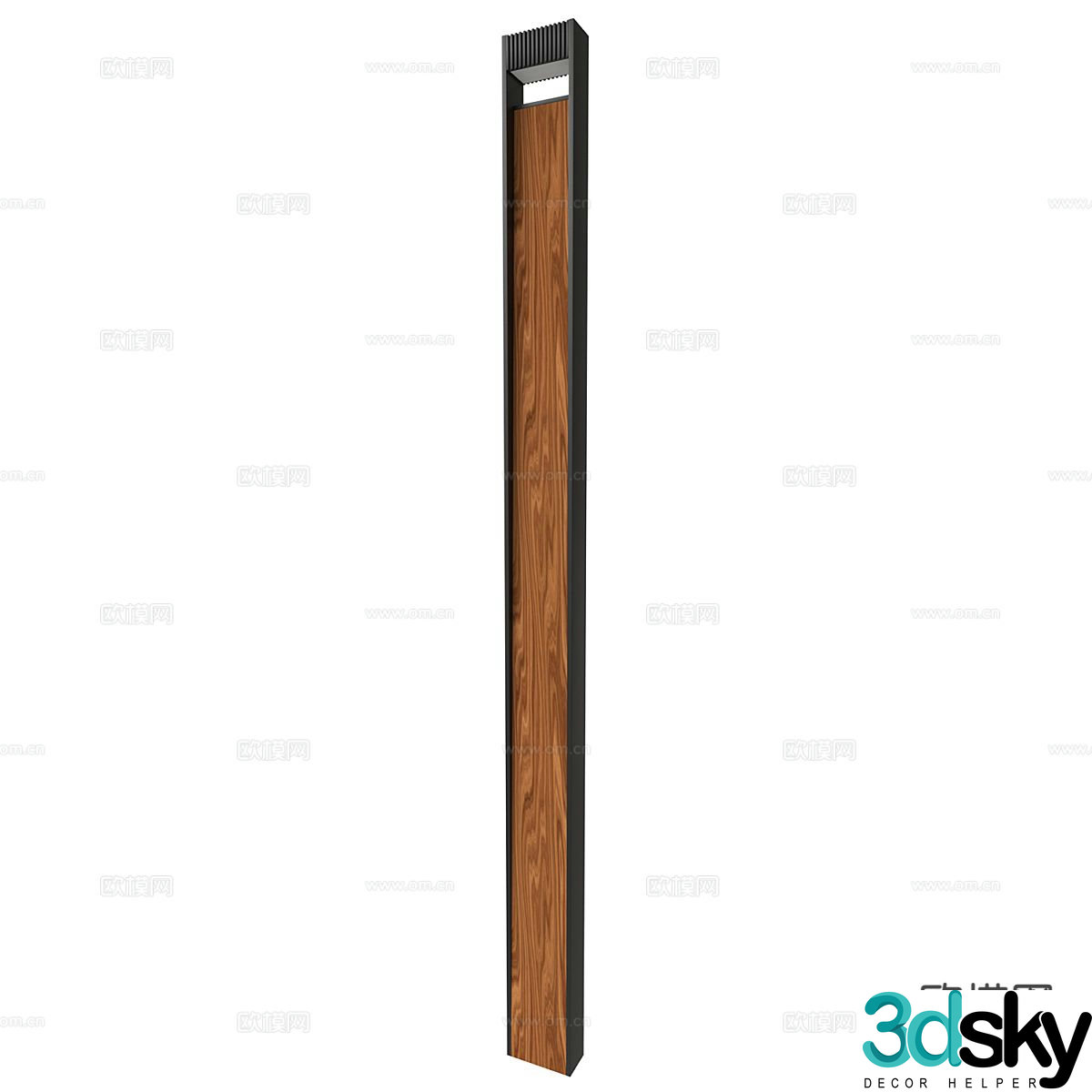 Modern floor lamp 3d model