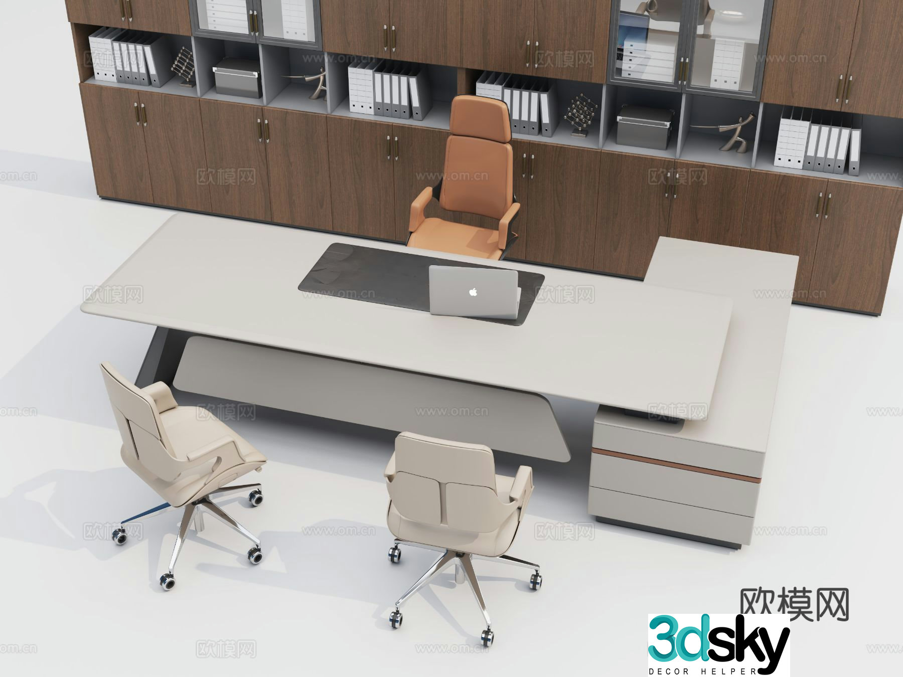 Manager’s desk executive desk executive desk 3D model