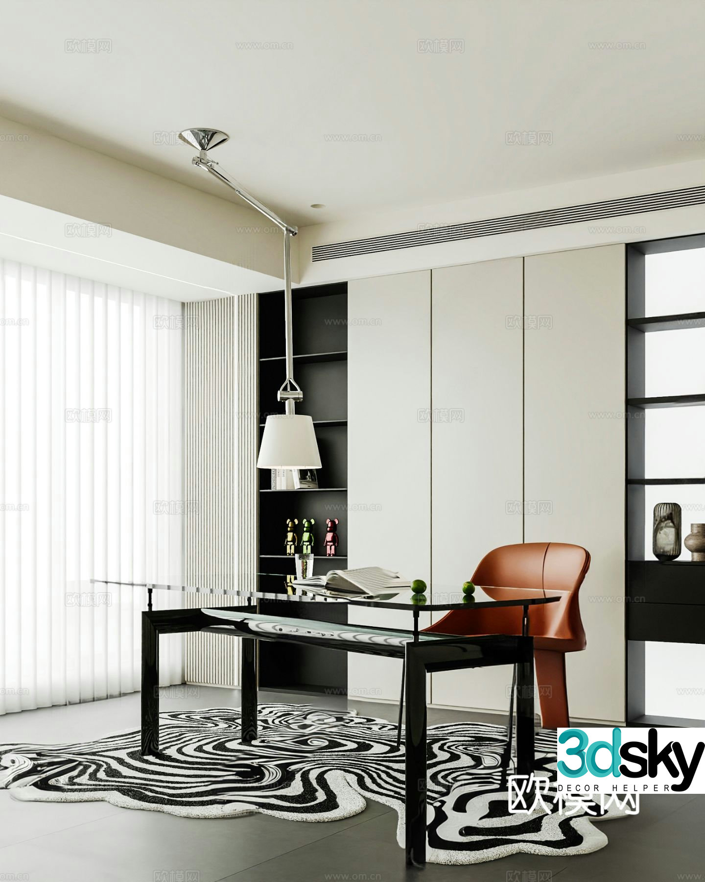 Italian study 3D model