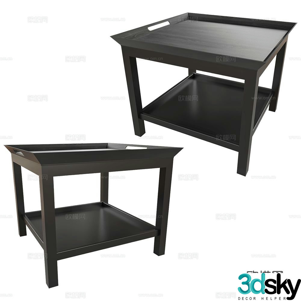 Dantone coffee table 3d model