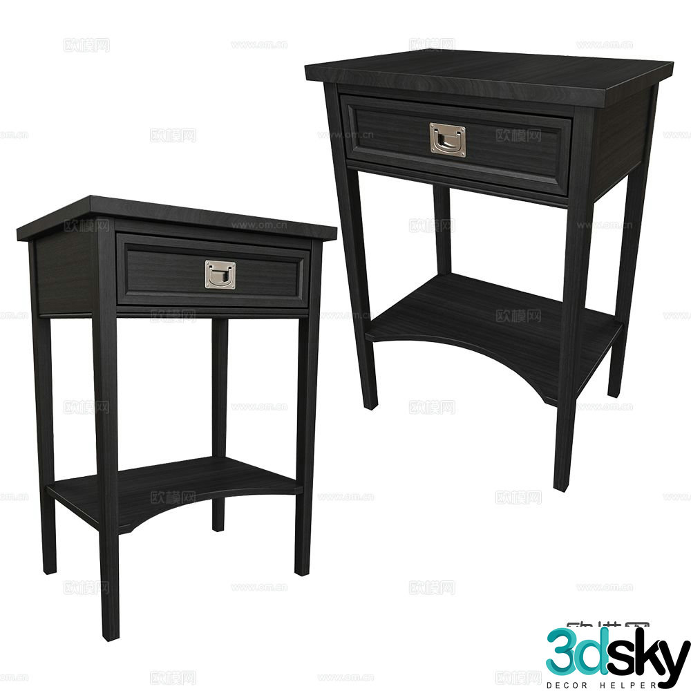 Dantone bedside table 3d model