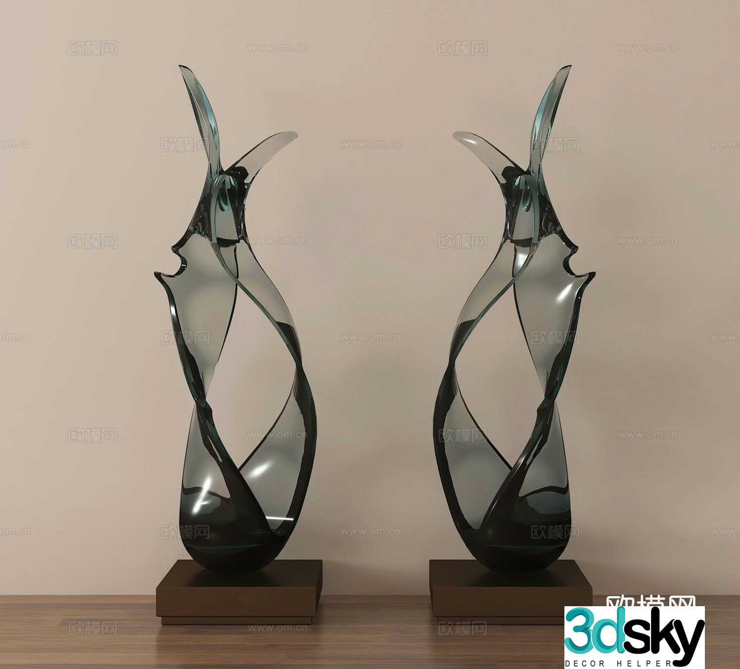 Special-shaped sculpture art ornaments 3D model
