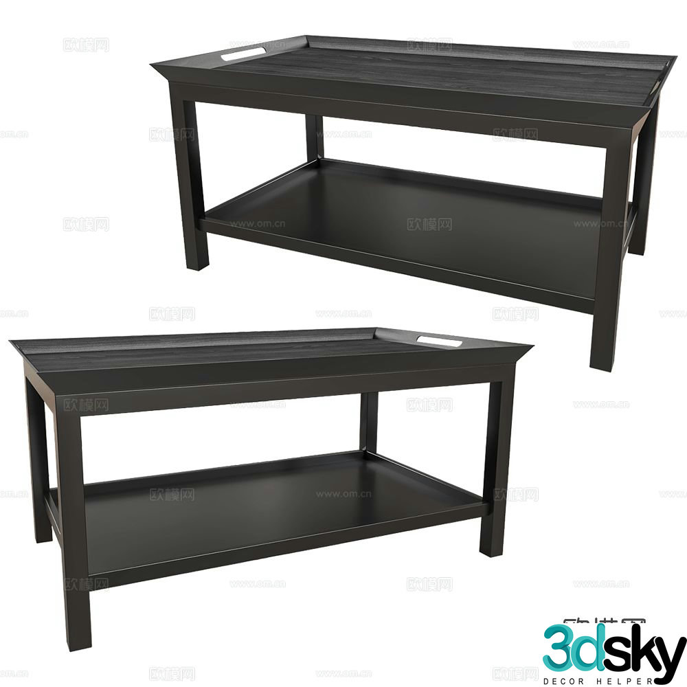 Dantone coffee table 3d model