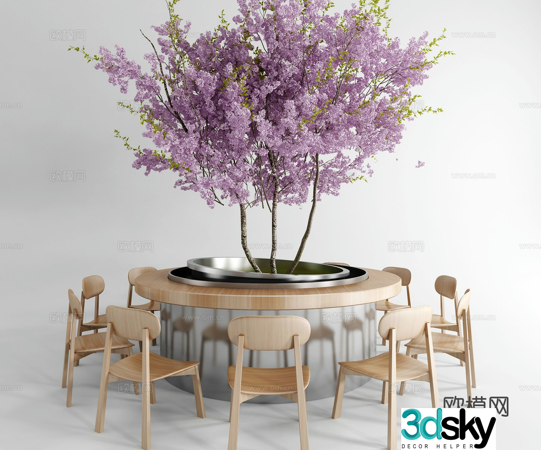 Leisure tables and chairs Negotiation tables and chairs 3d model