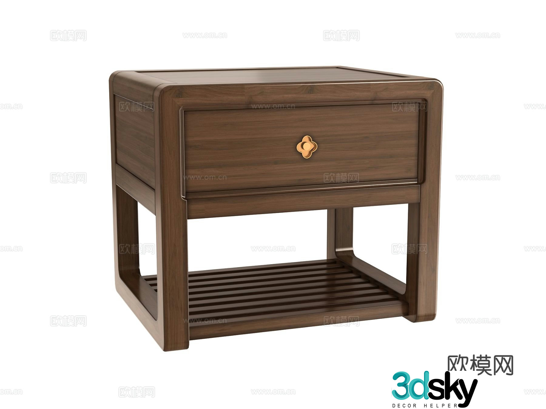 bedside table 3d model