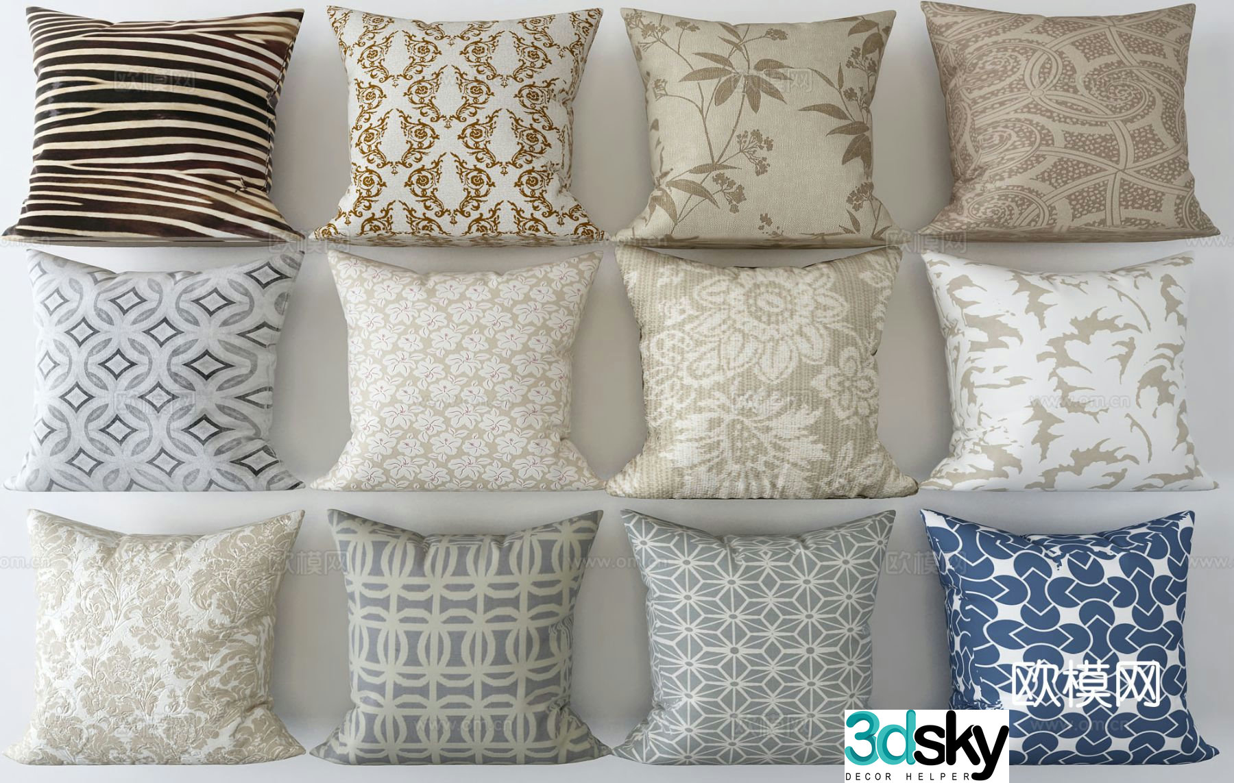 pillow pillow 3d model