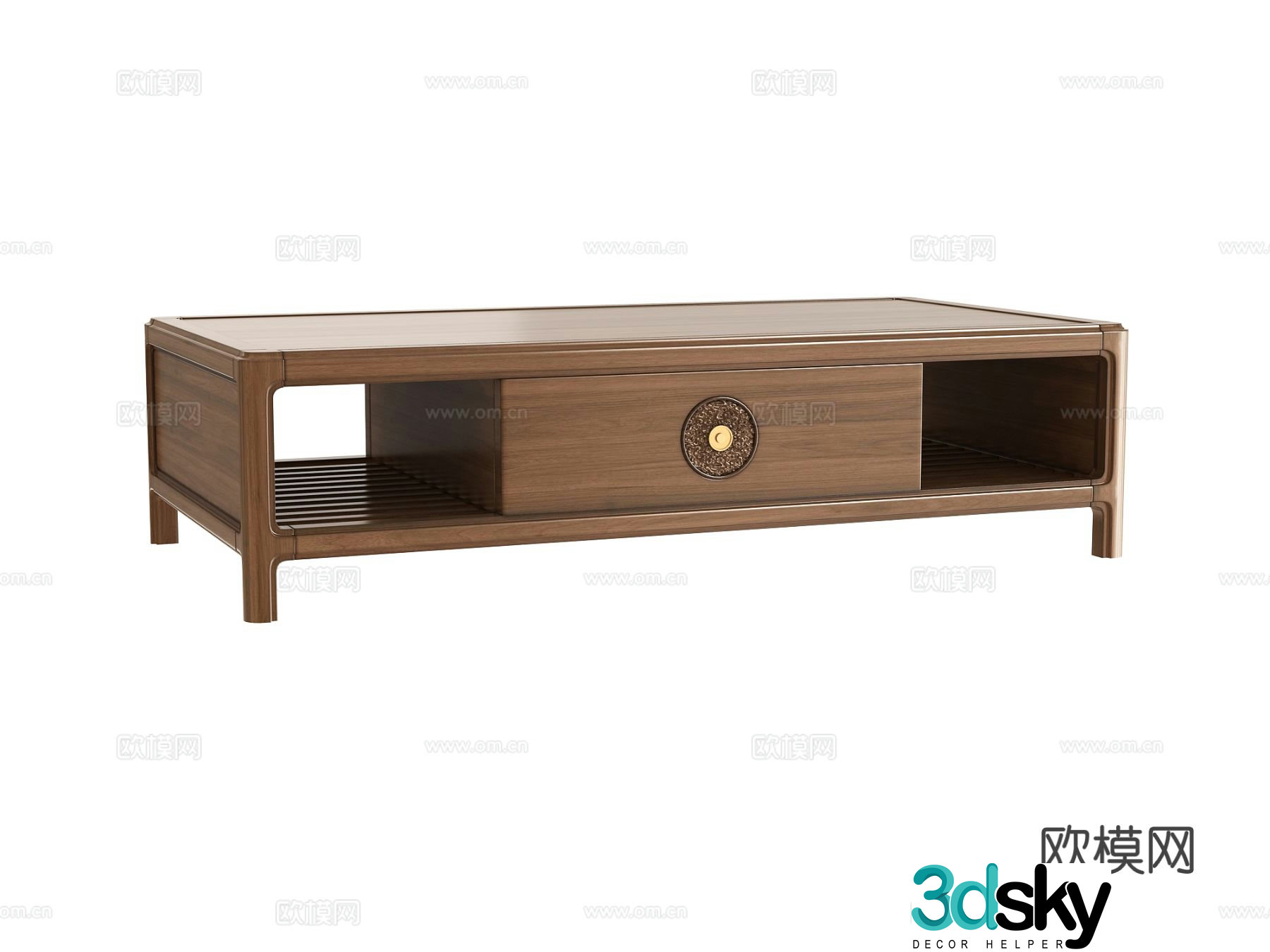 New Chinese coffee table 3d model