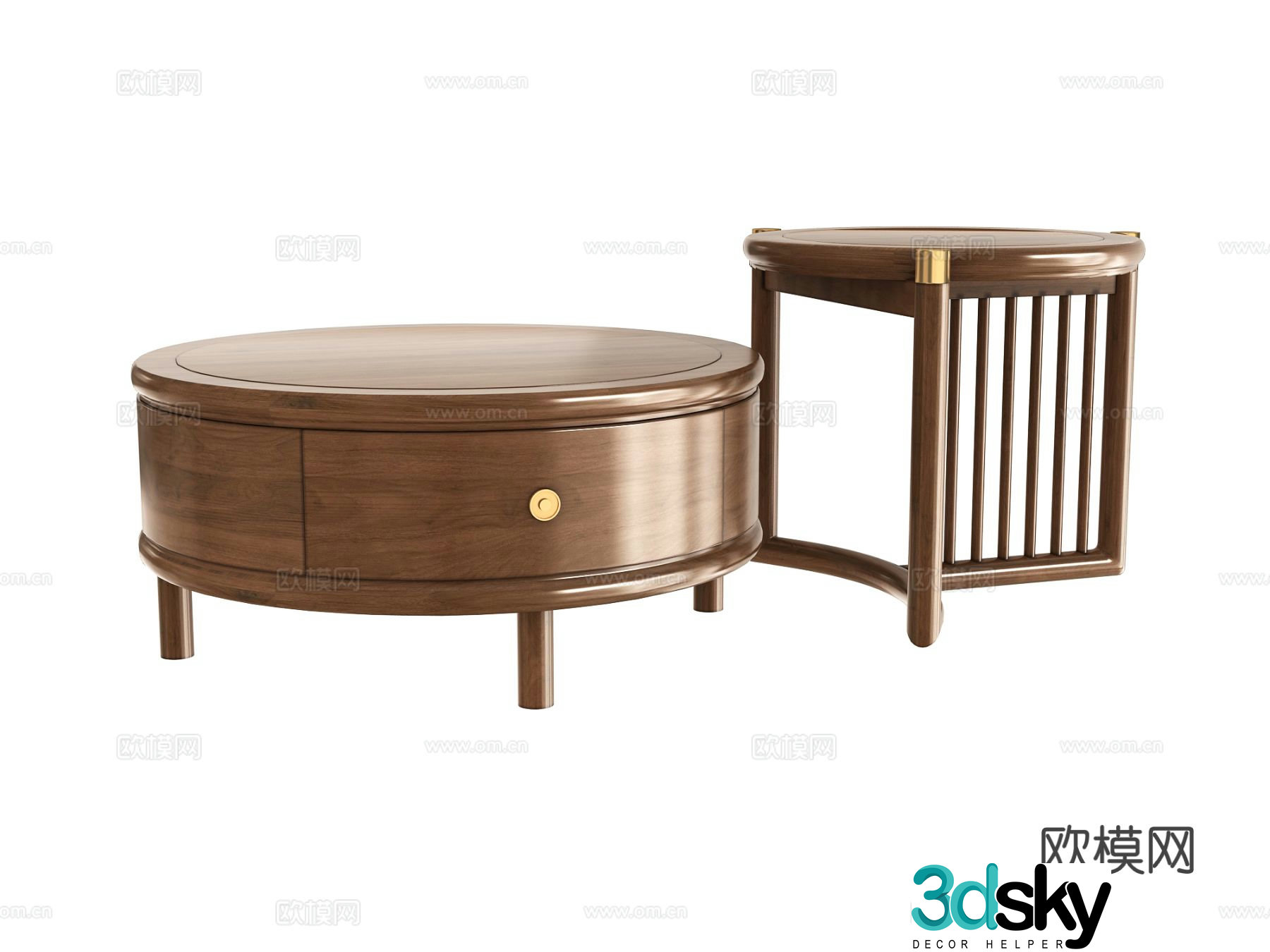 New Chinese style coffee table 3D model