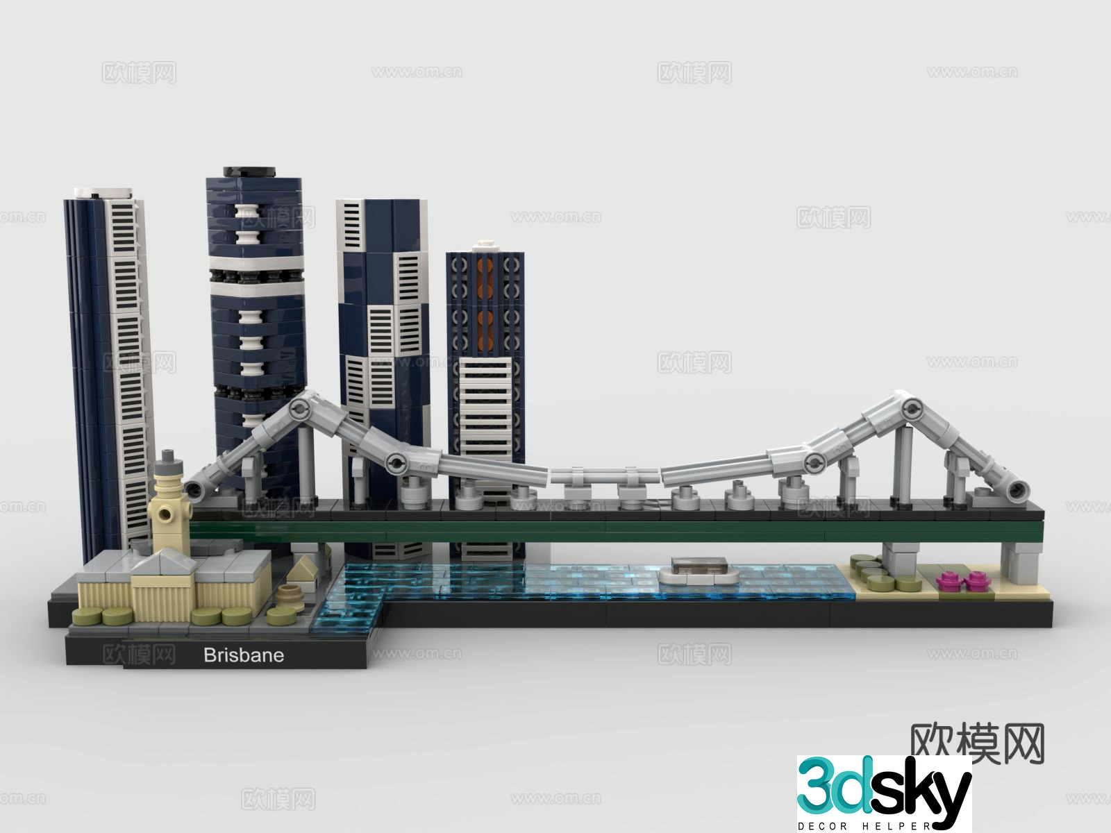 Lego toys building block toys building complex 3d model
