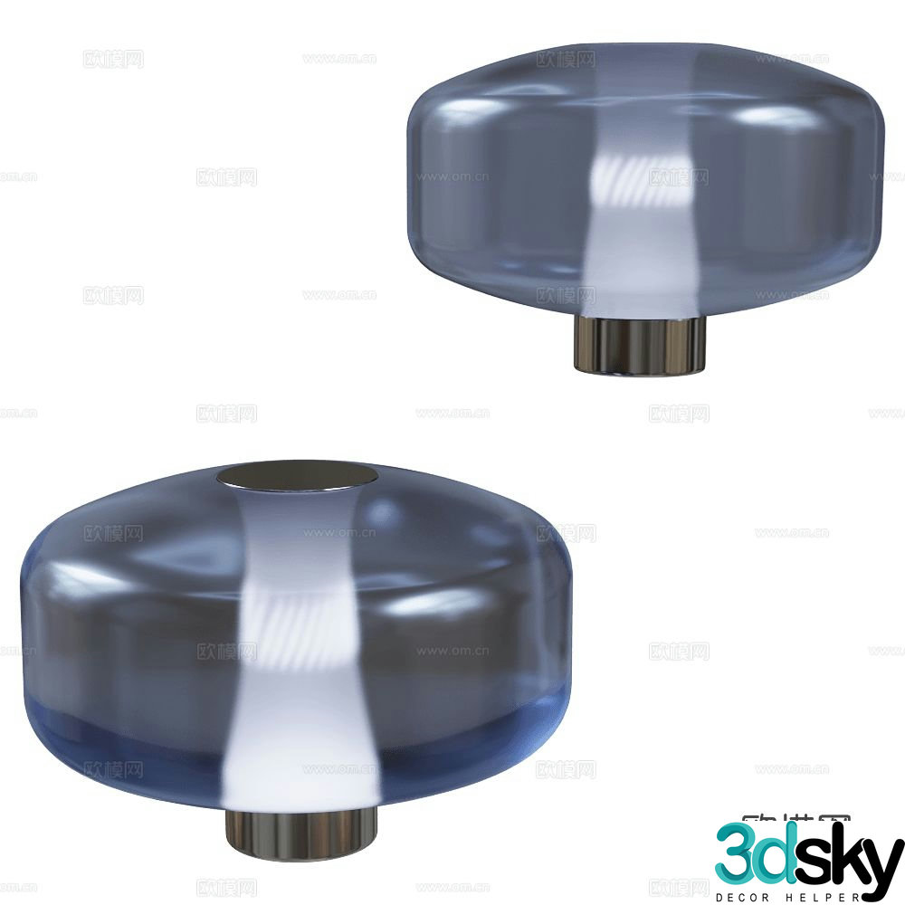 Italamp acrylic table lamp 3d model
