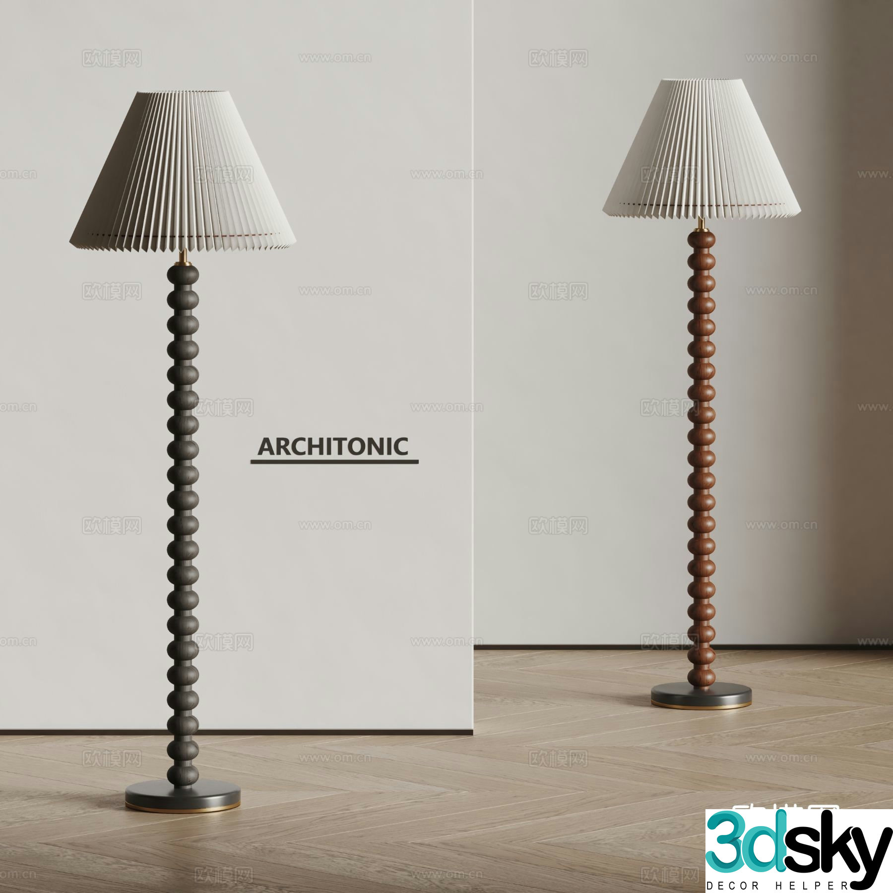 ARCHITONIC floor lamp 3d model