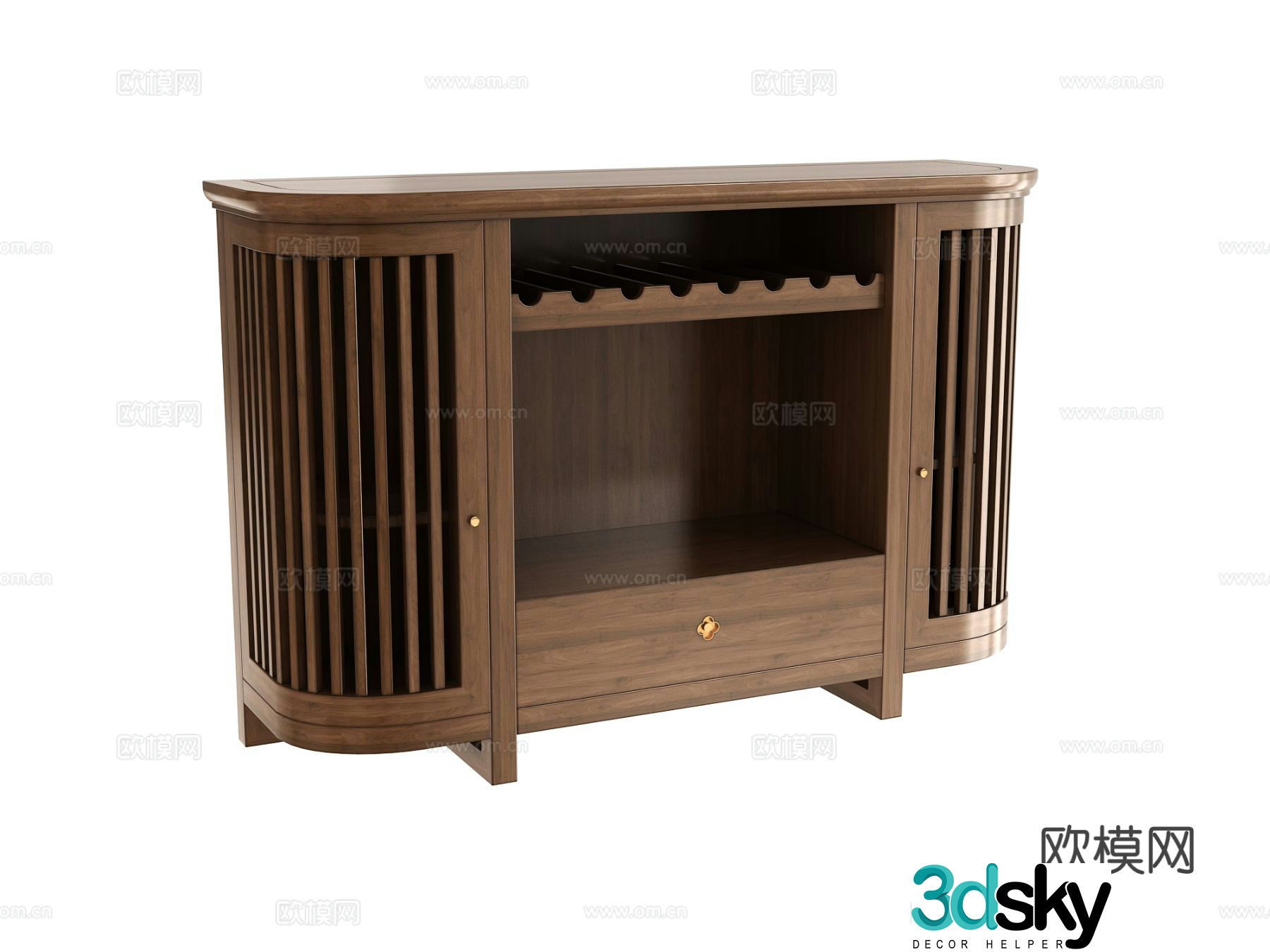 New Chinese sideboard 3d model