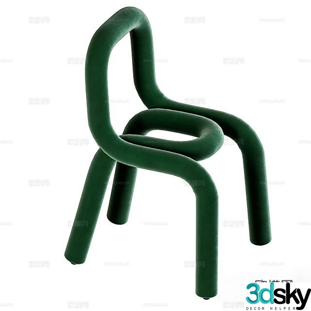 Creative chair dining chair 3d model