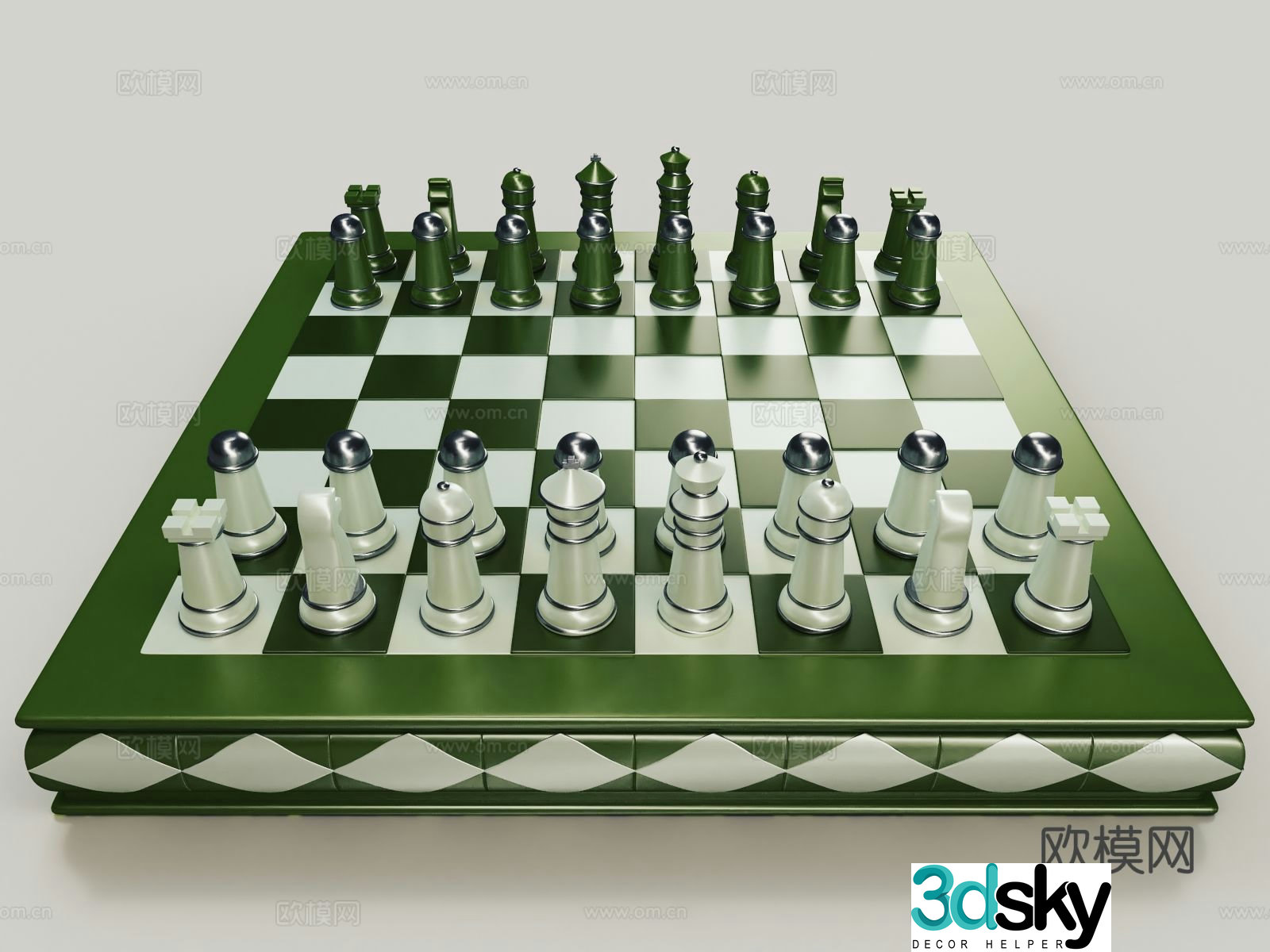 chess 3d model