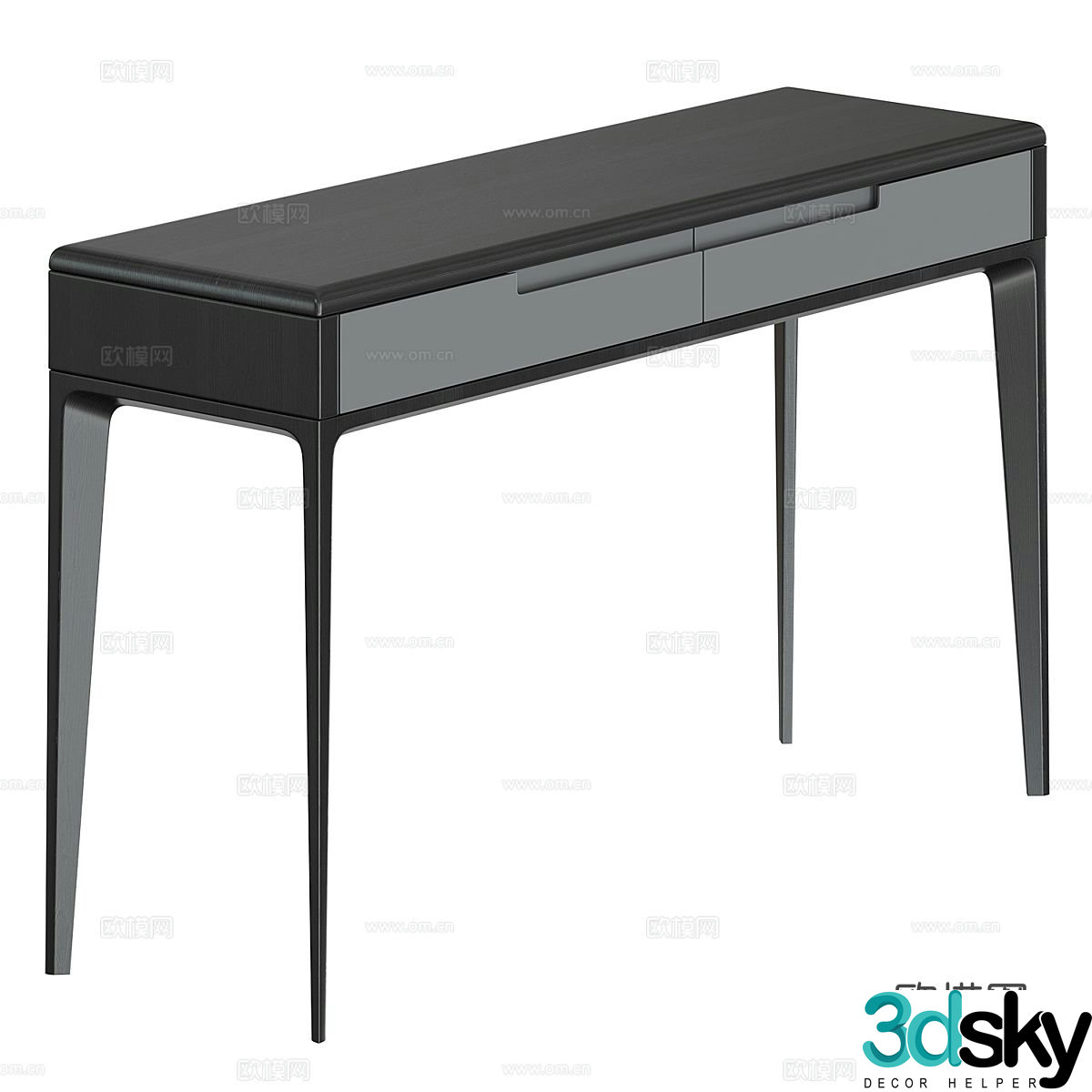 Modern dressing table dressing table 3d model