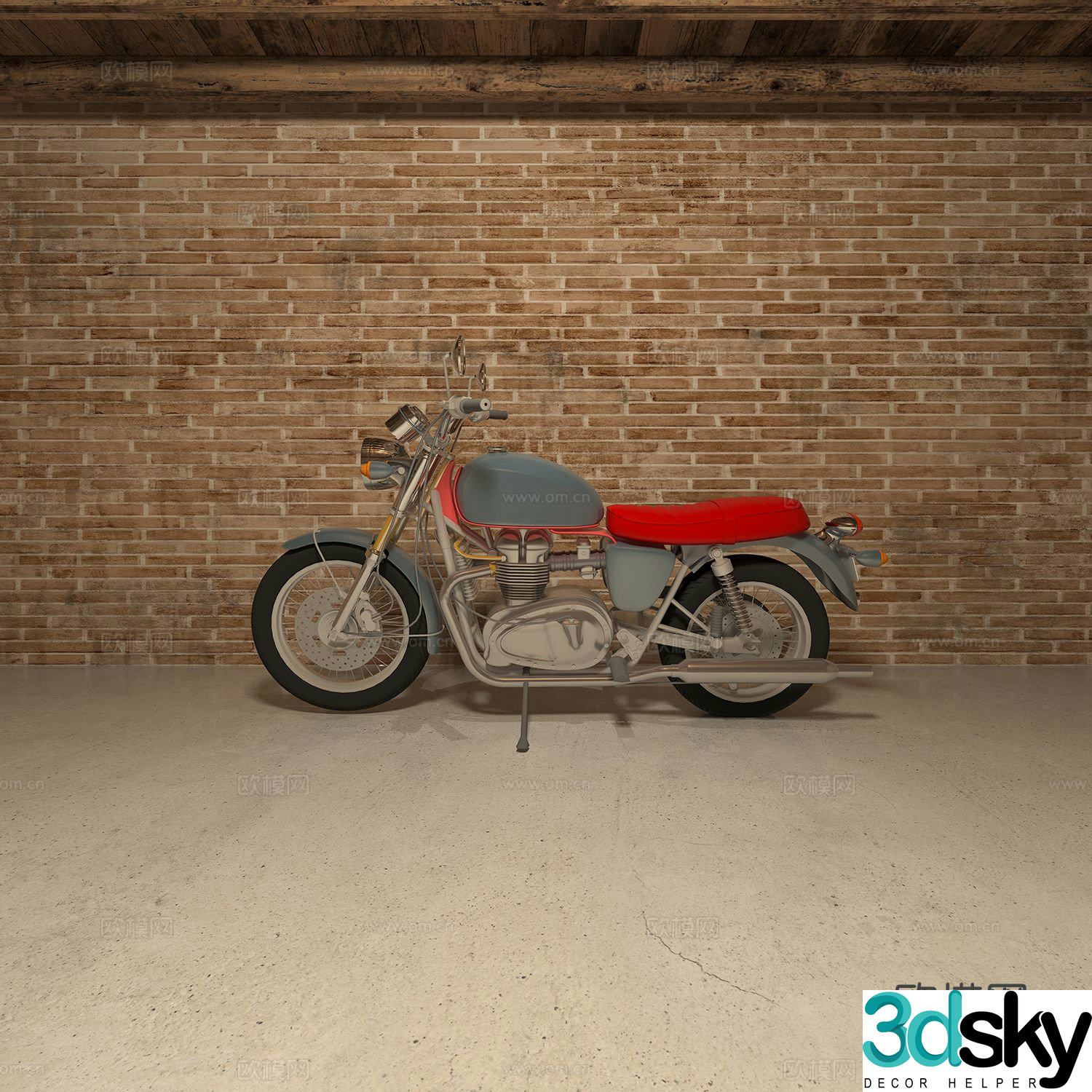 motorcycle motorcycle 3d model